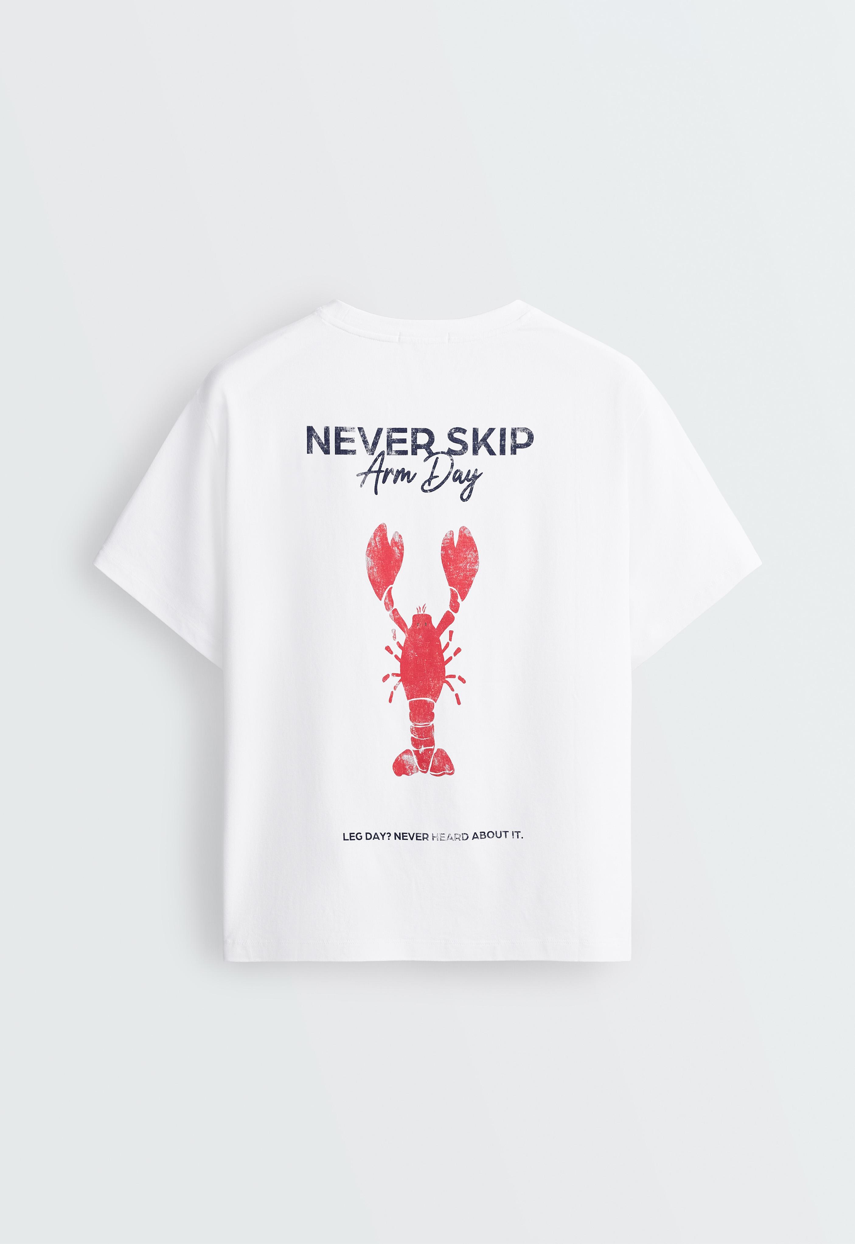 Boxy short-sleeved embroidered cotton blend T-shirt — WHITE 