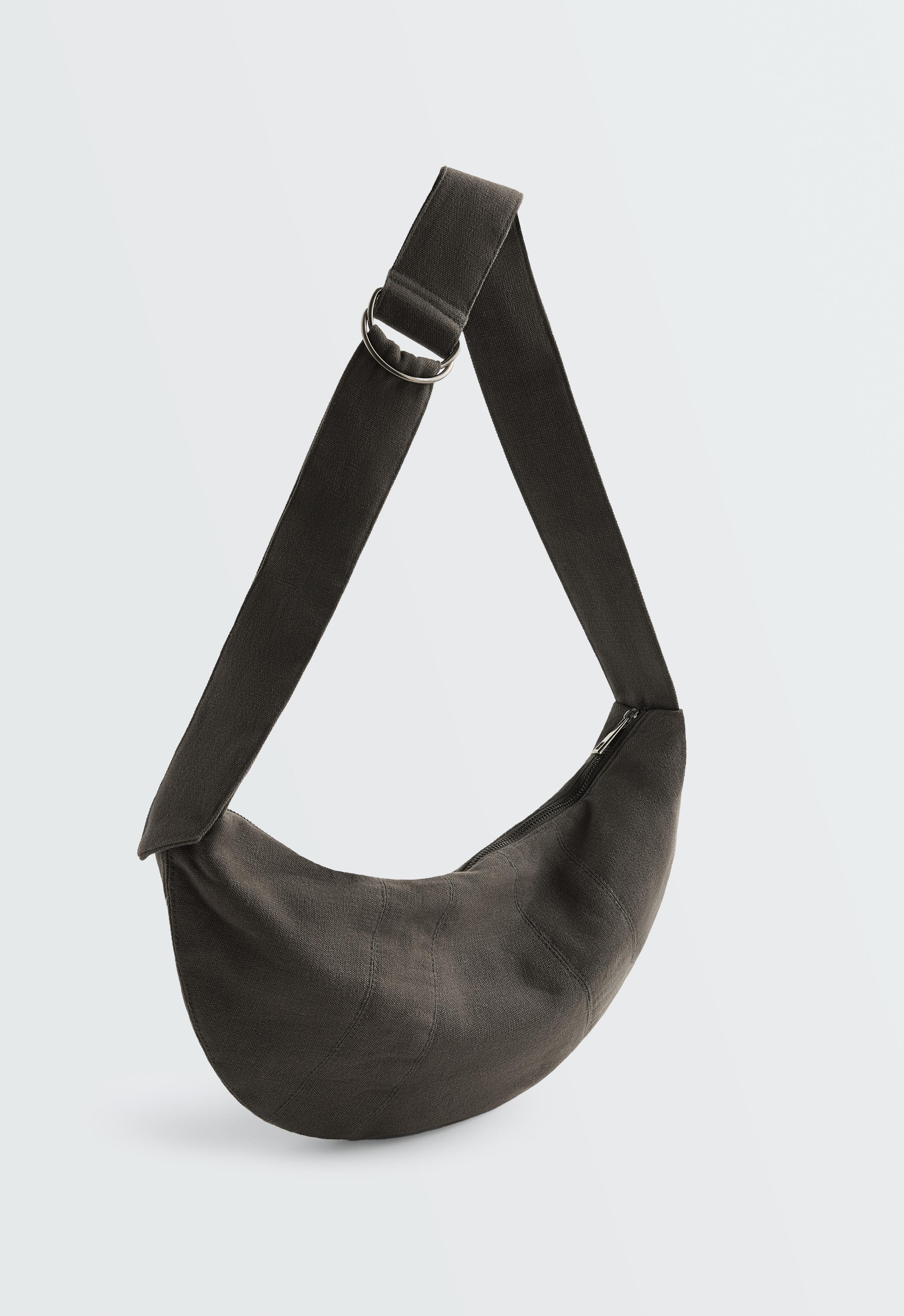 100% cotton crossbody bag