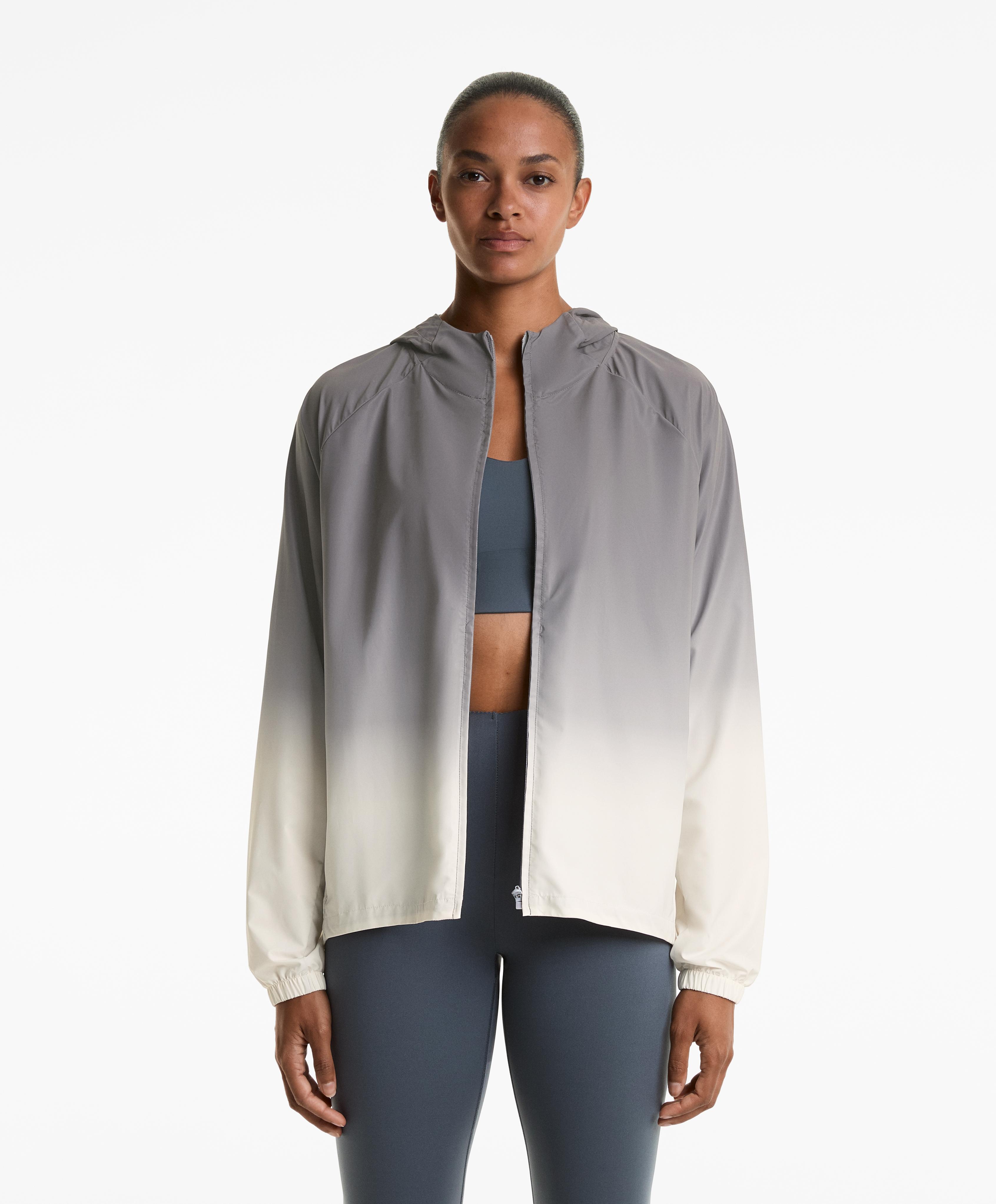 Leichte, reflektierende und wasserabweisende Jacke