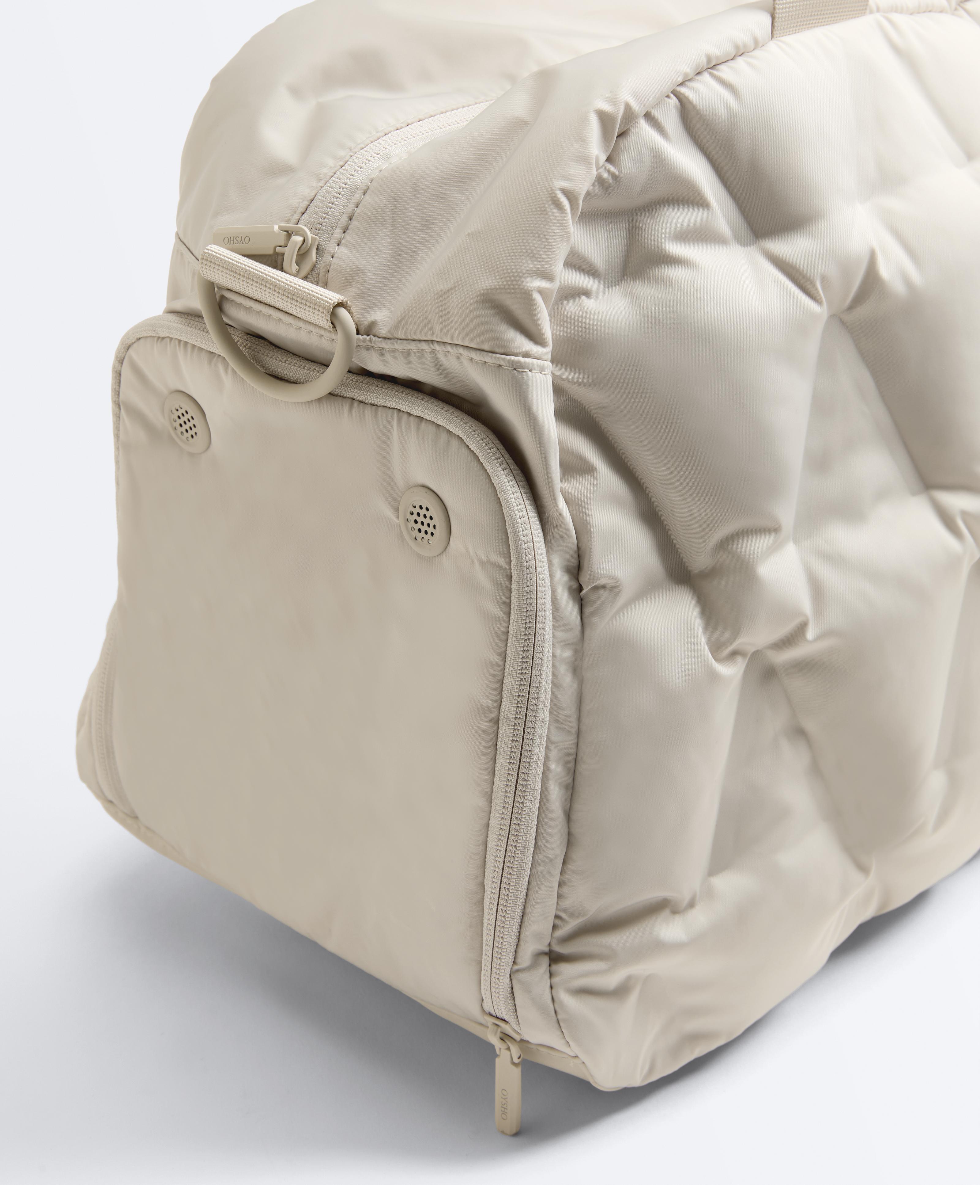 Padded technical Sport bag — ECRU