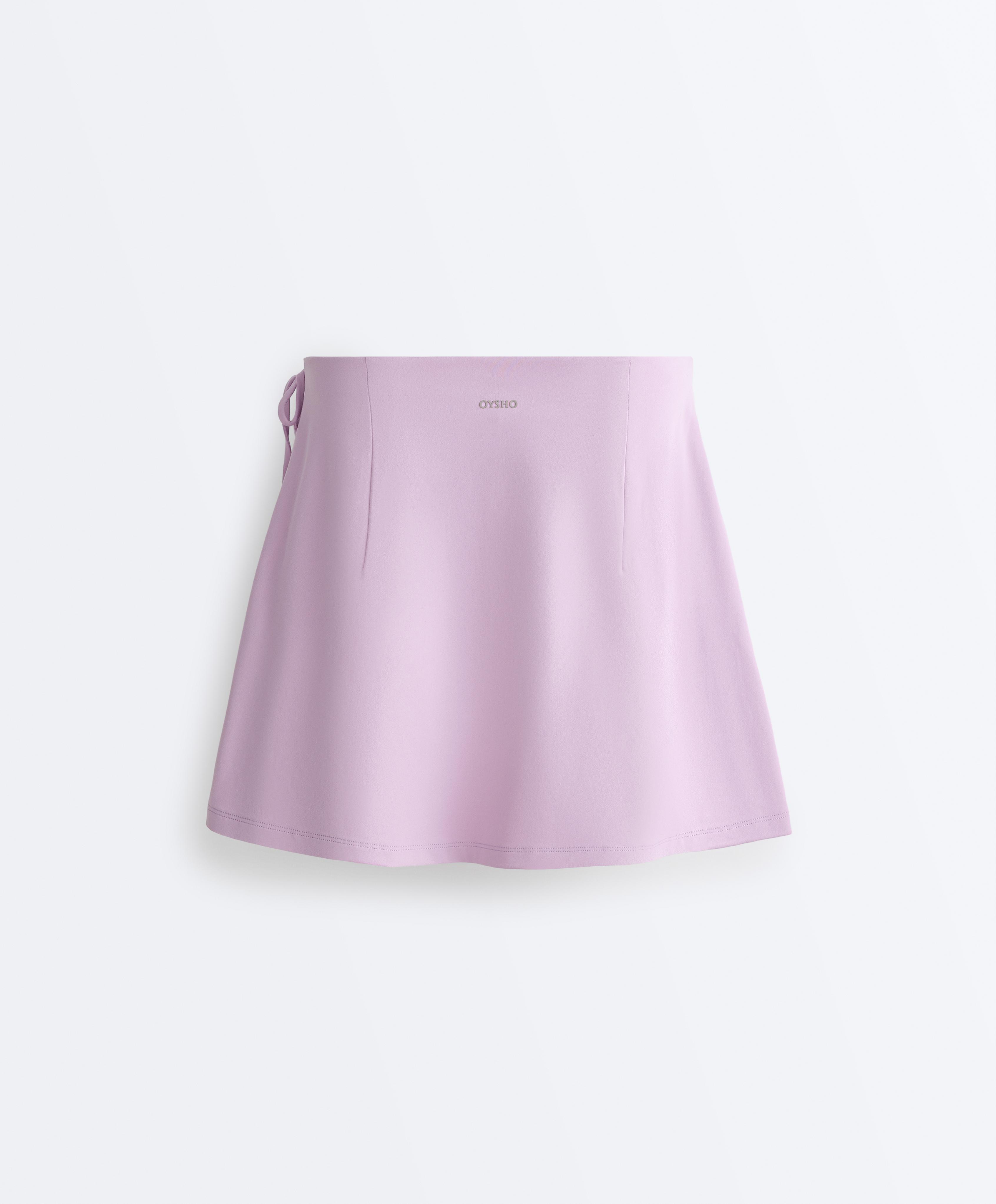 Comfortlux wrap skirt — LILAC