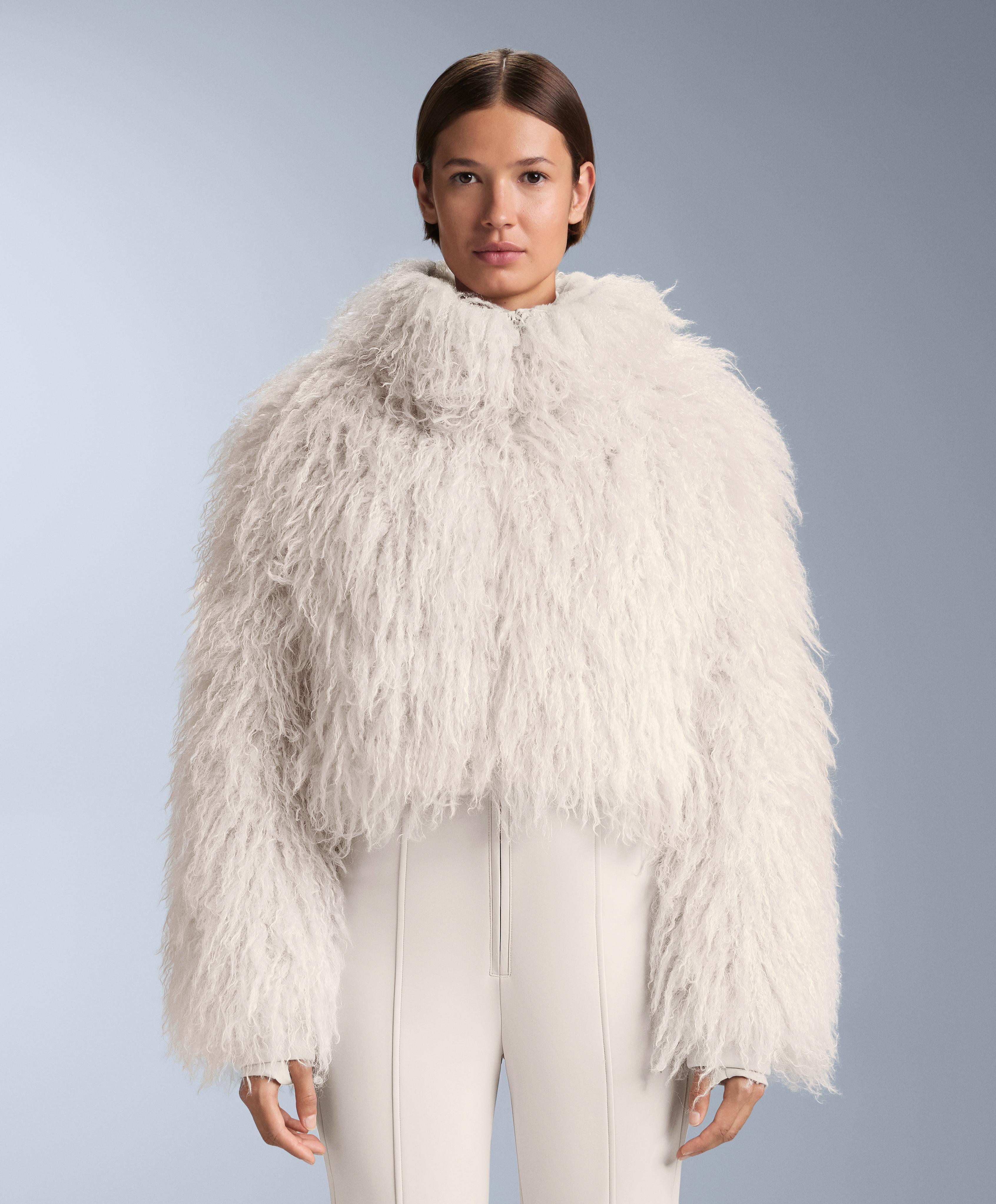 Water-resistant 2-in-1 removable flare stretch SKI jumpsuit — PALE MINK