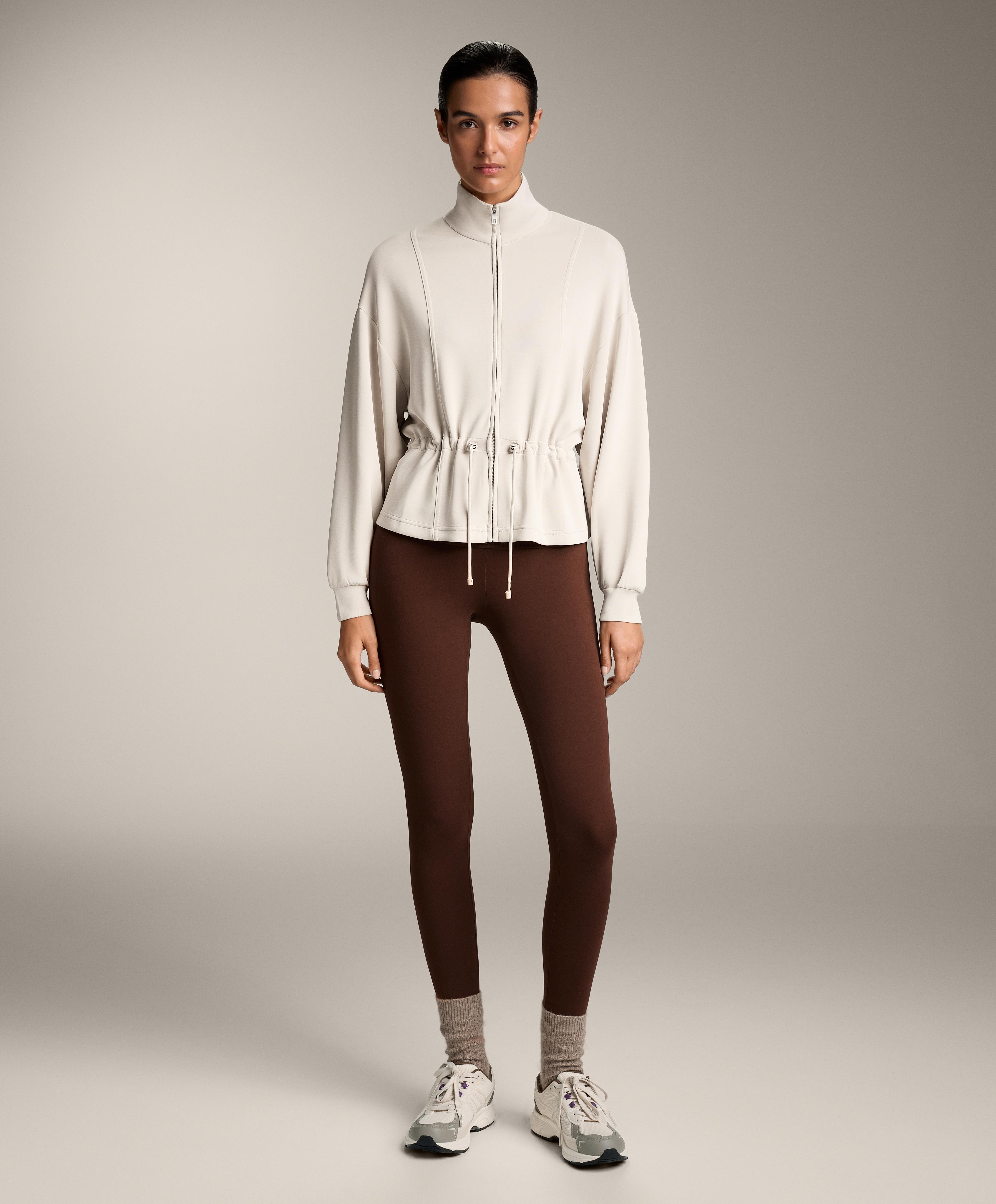 Куртка с регулируемой талией из мягкой ткани с модалом - Распродажа