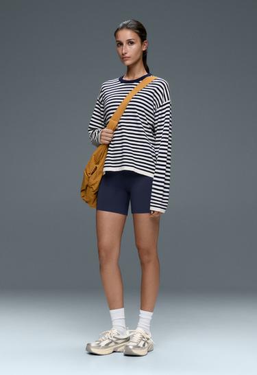 Hot pants high rise Comfortlux 10 cm — NAVY BLUE 1