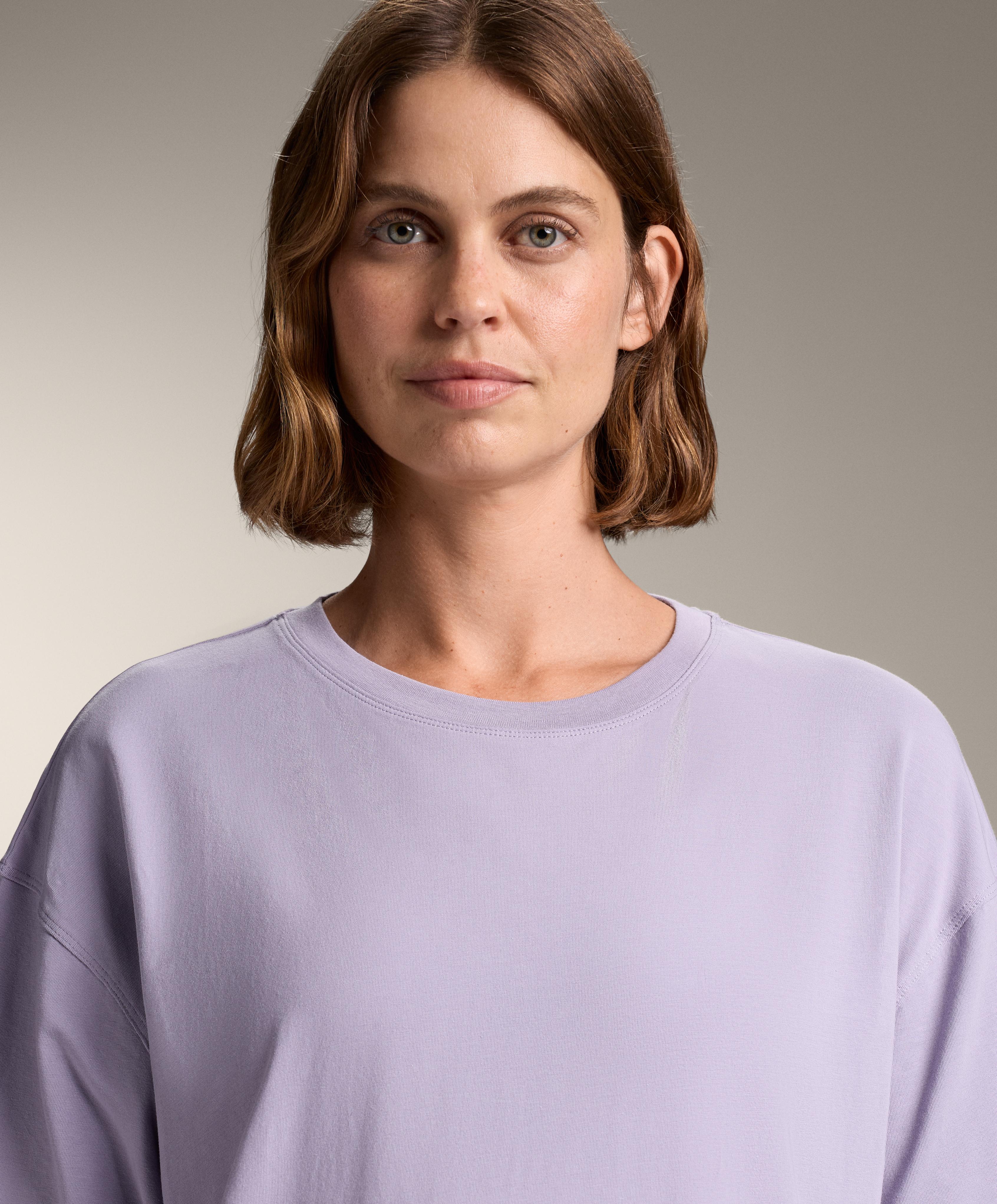 Short sleeve cotton blend T-shirt Short sleeve cotton blend T-shirt