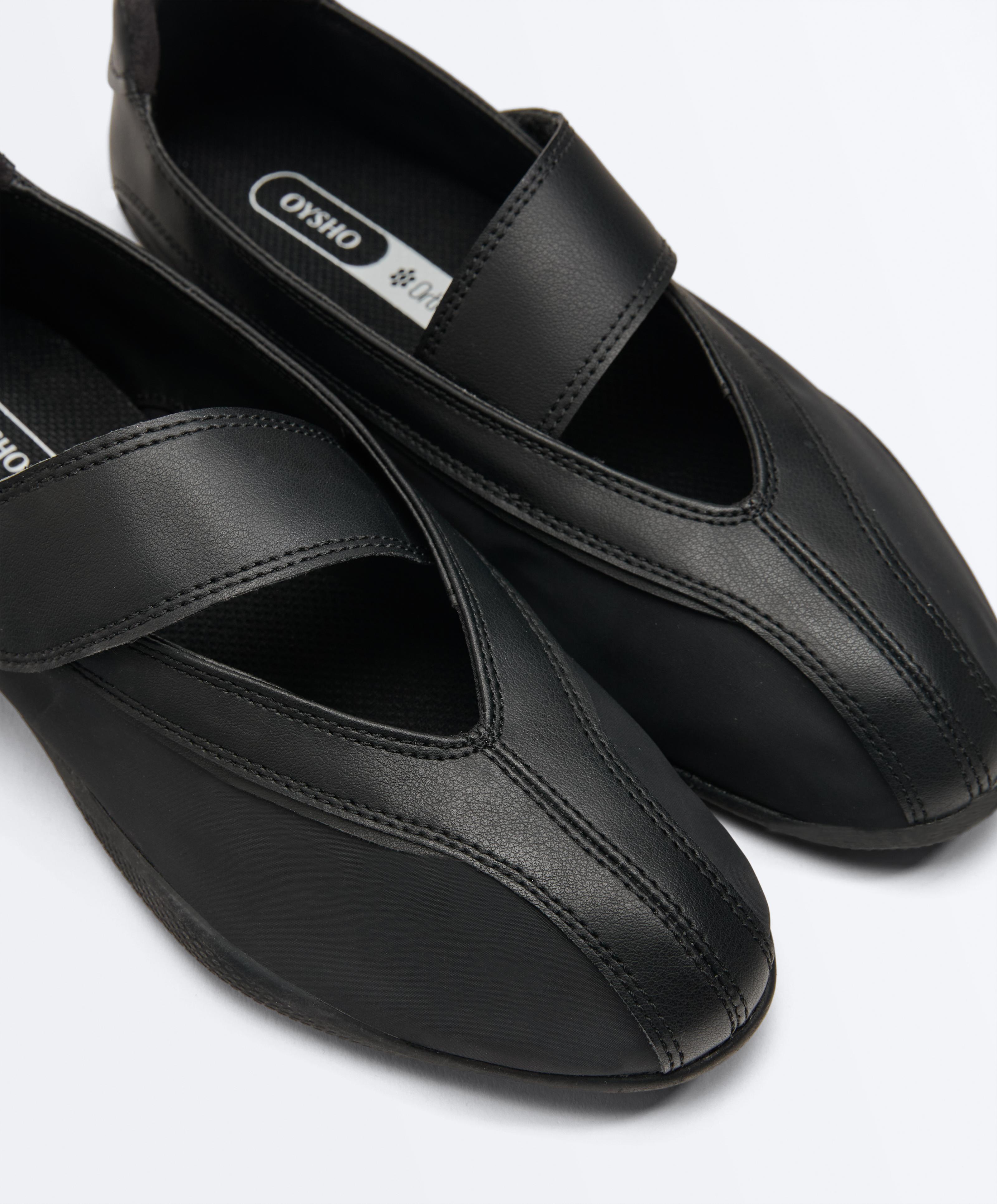 Sport ballet flat — BLACK