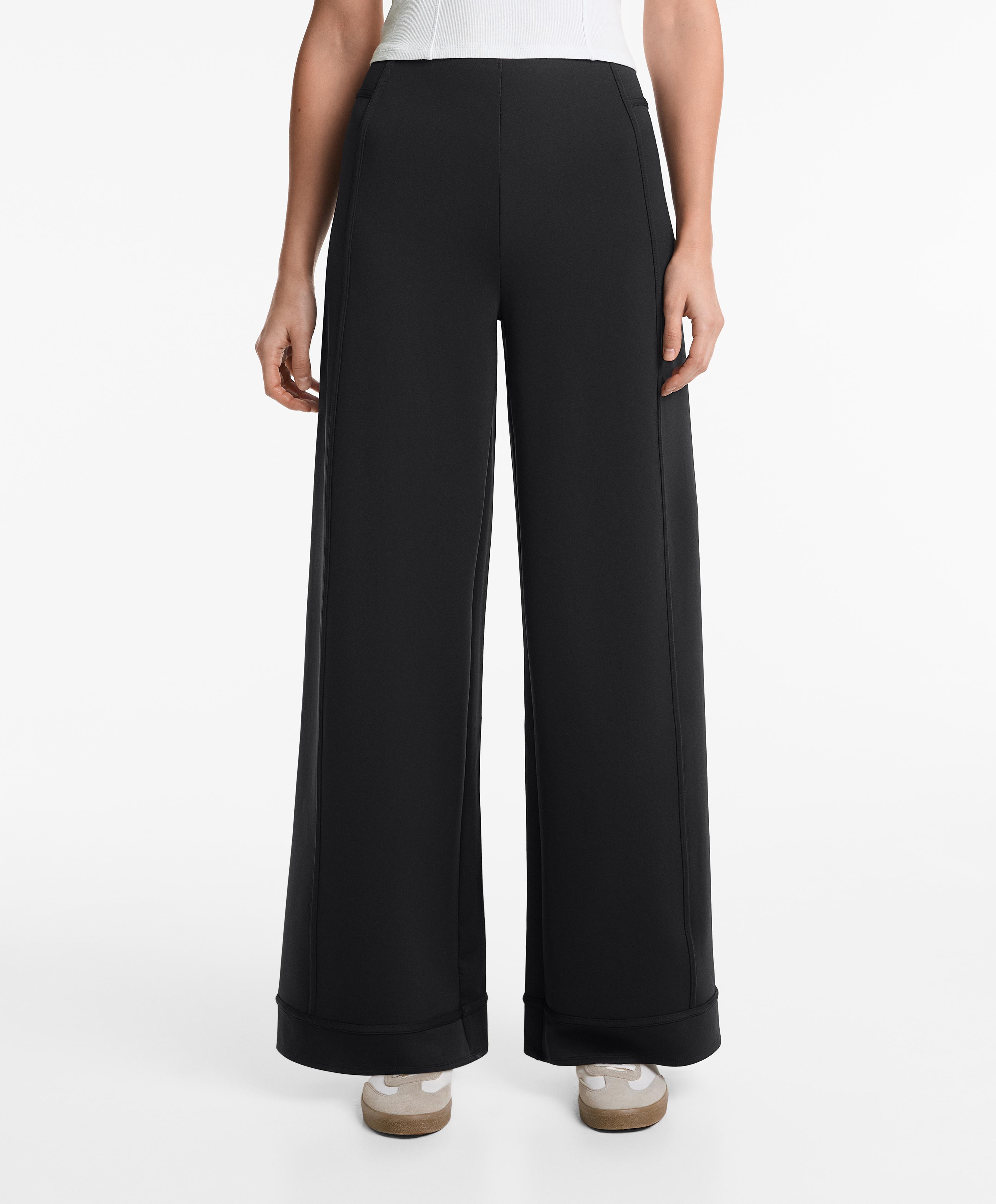 Pantalon ample effet néoprène Pantalon ample effet néoprène