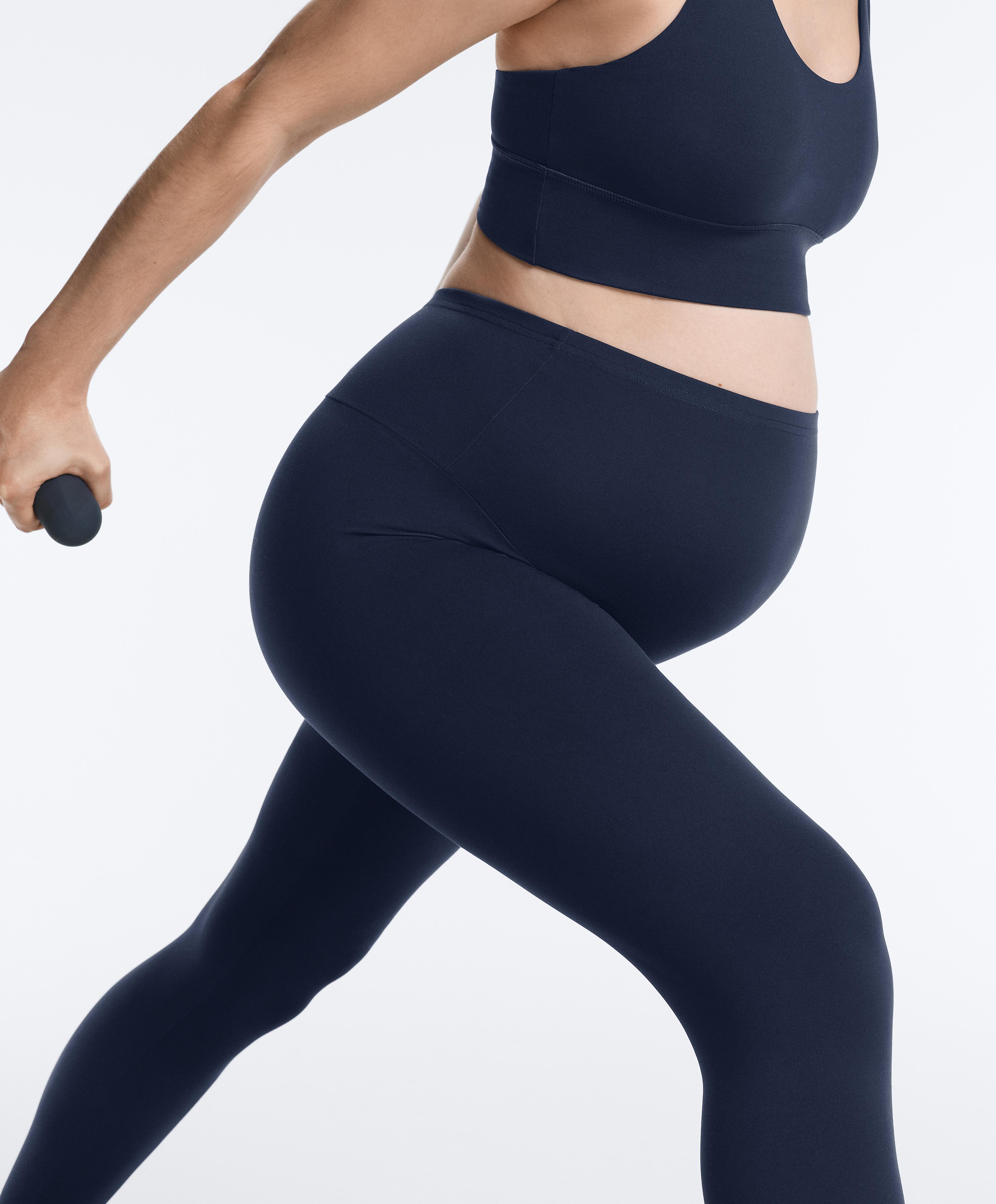 Comfortlux maternity leggings — NAVY BLUE
