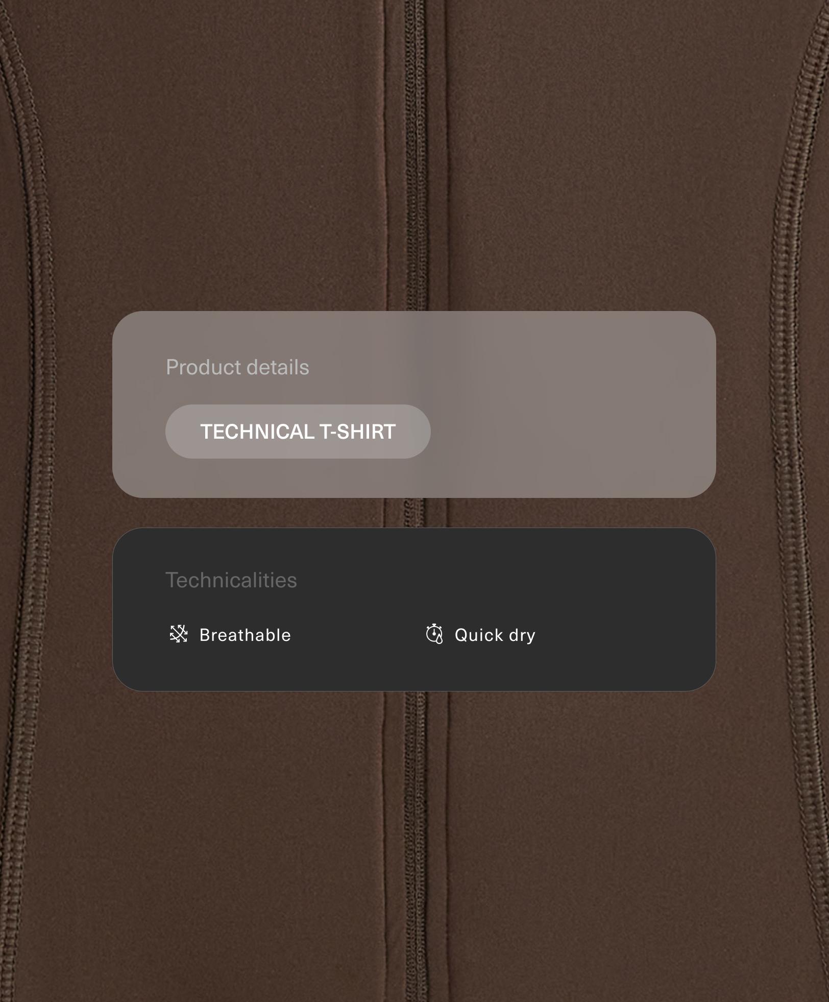 Sleeveless zip T-shirt Sleeveless zip T-shirt