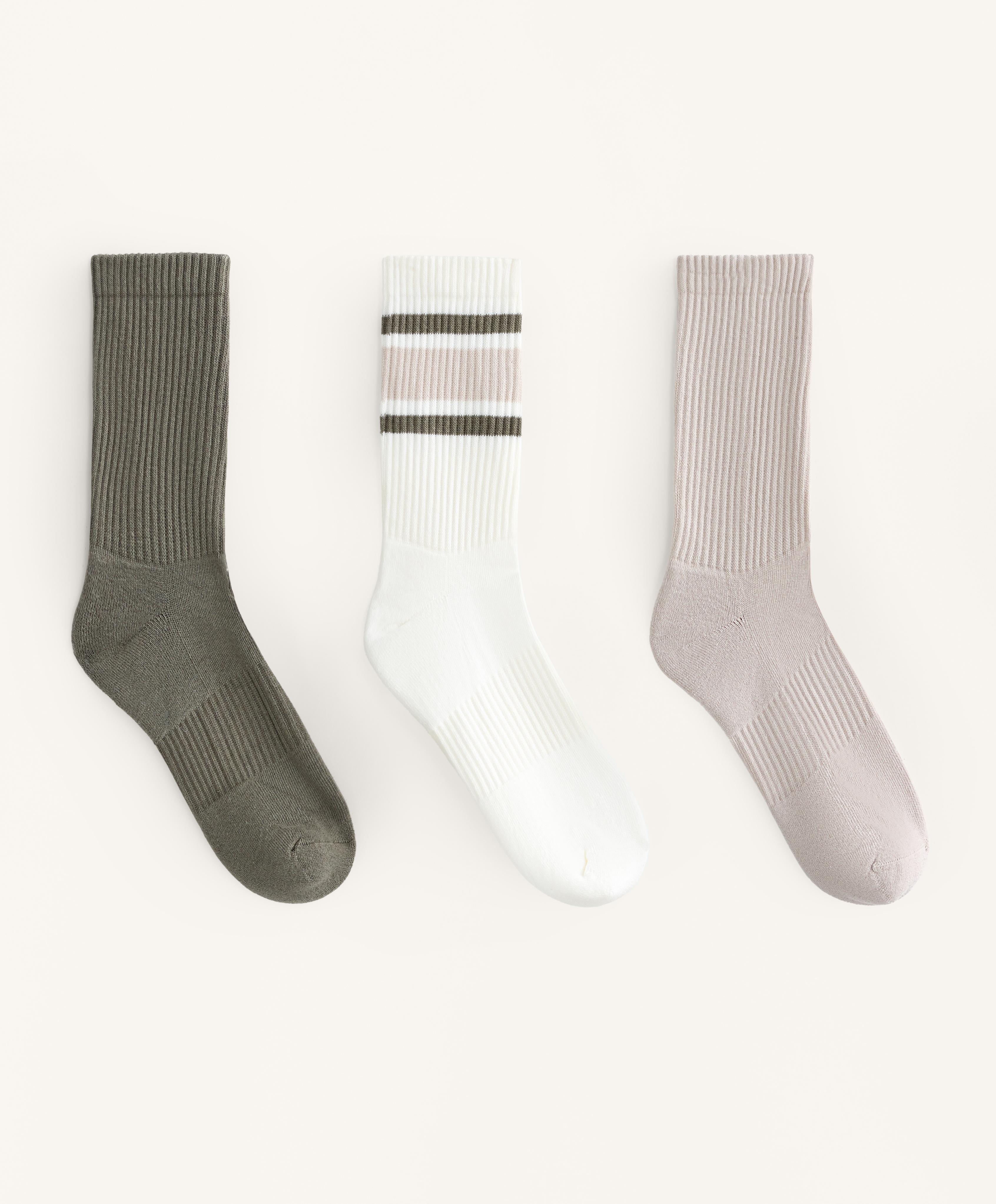 3 pares de calcetines classic mezcla algodón deportivos