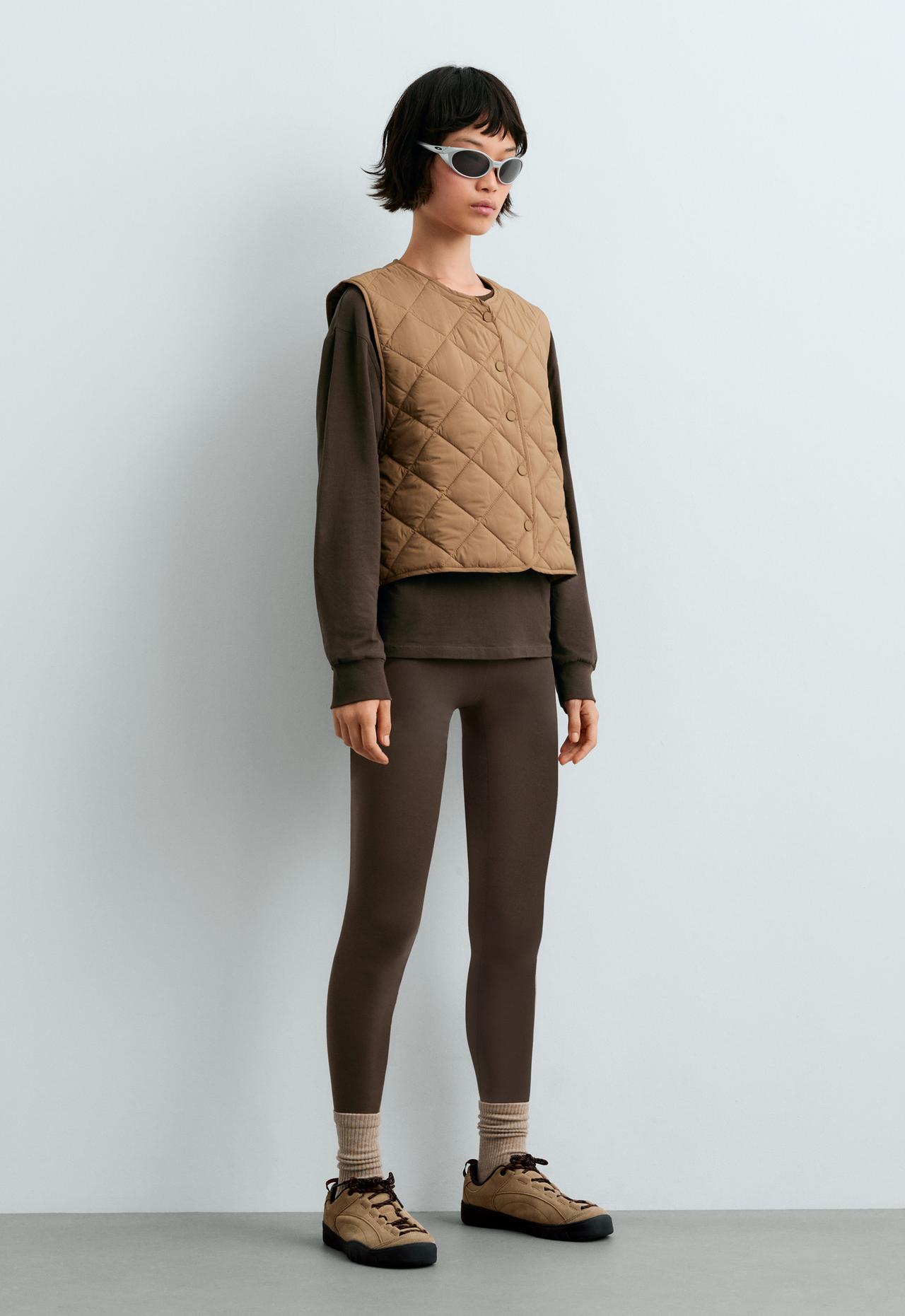Diamond quilted gilet — COCOA