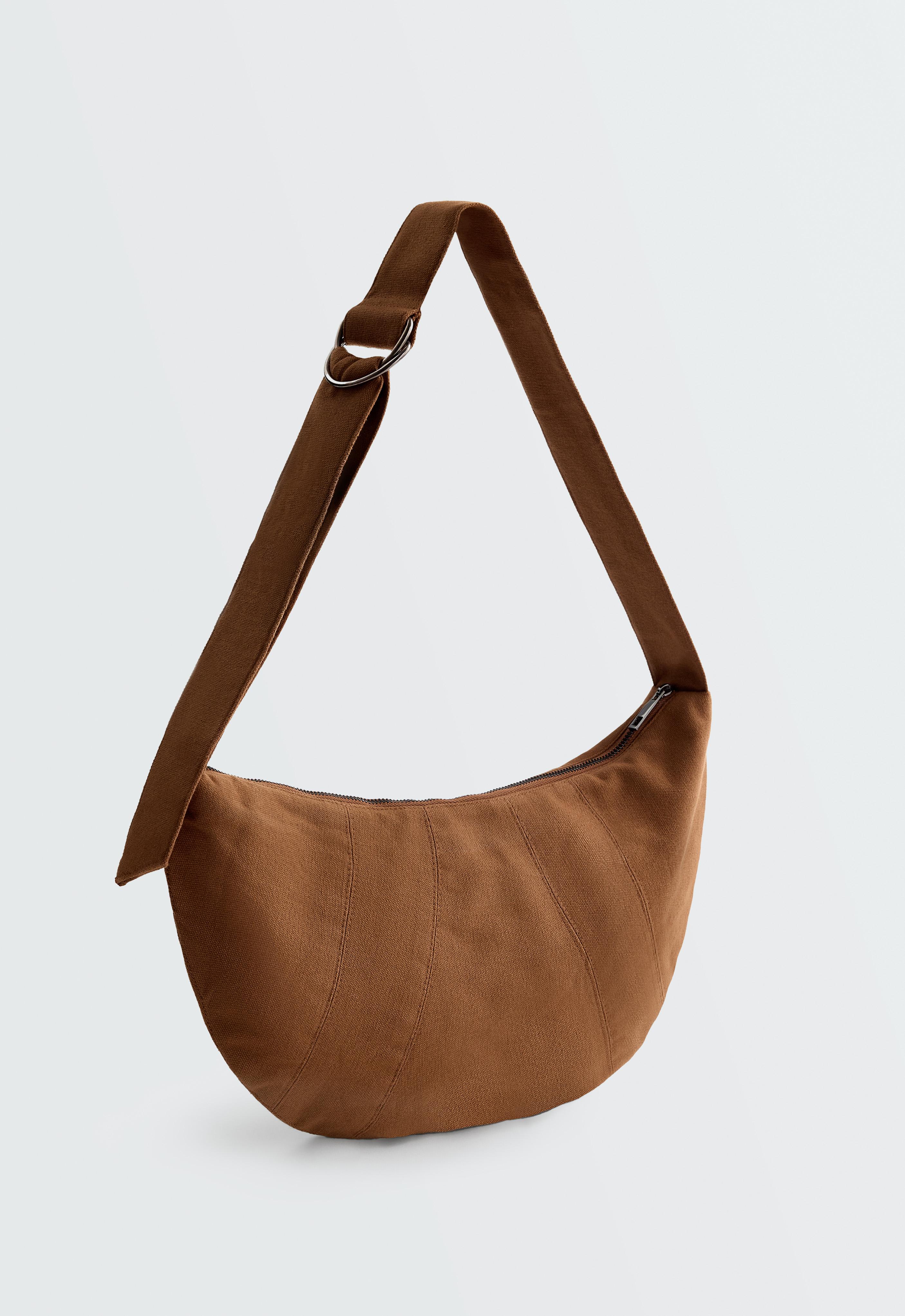100% cotton crossbody bag