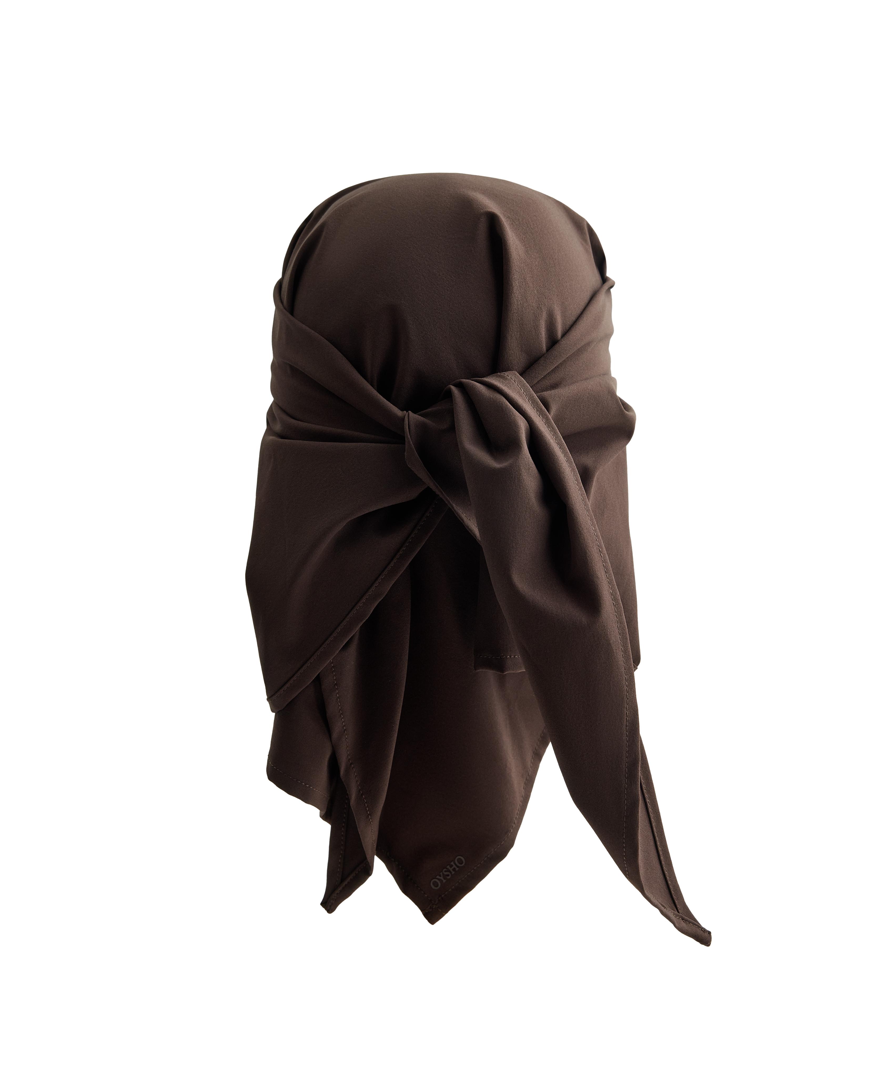 Lightweight knotted visor — BROWN
