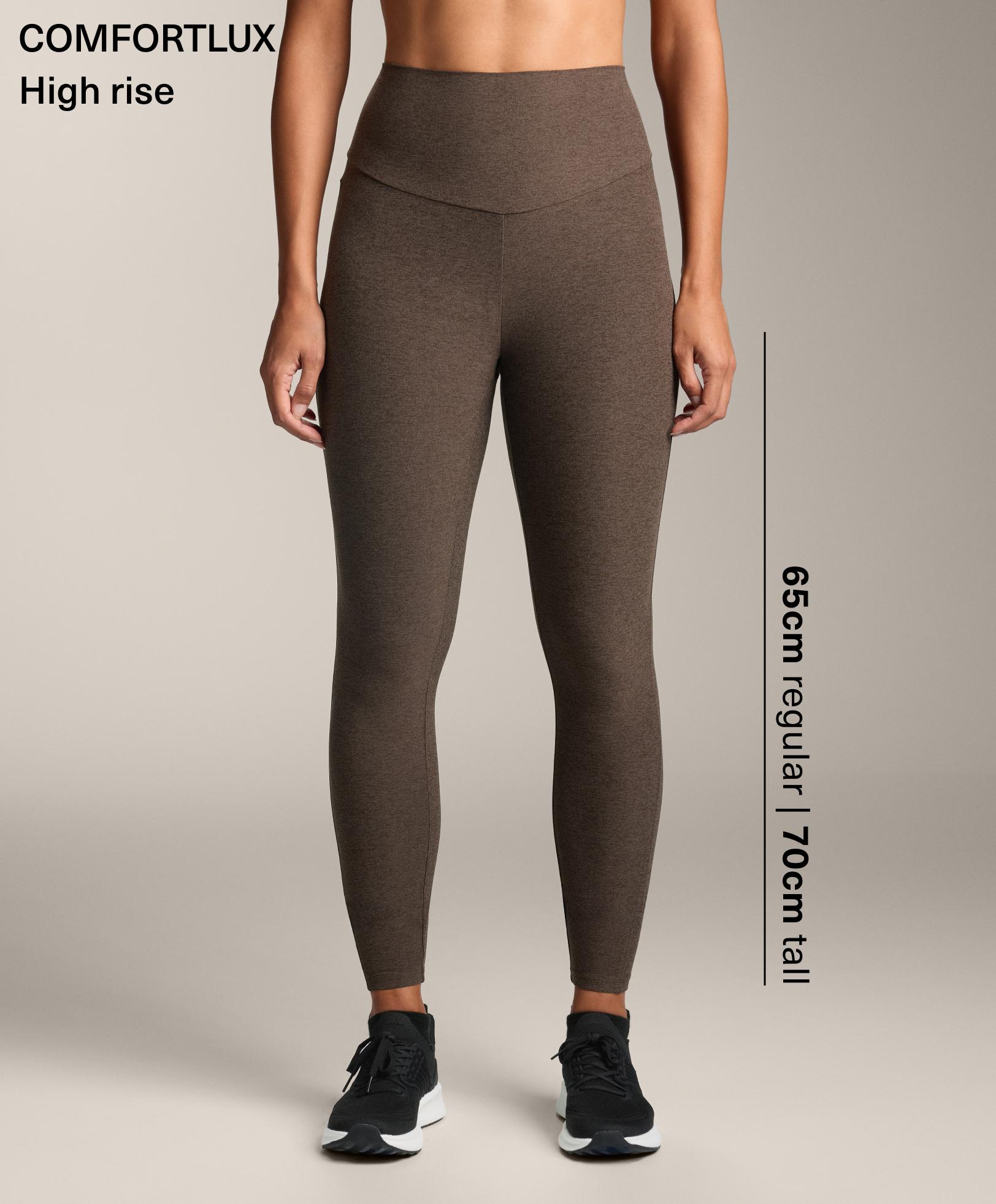 Comfortlux high-waisted ankle-length leggings