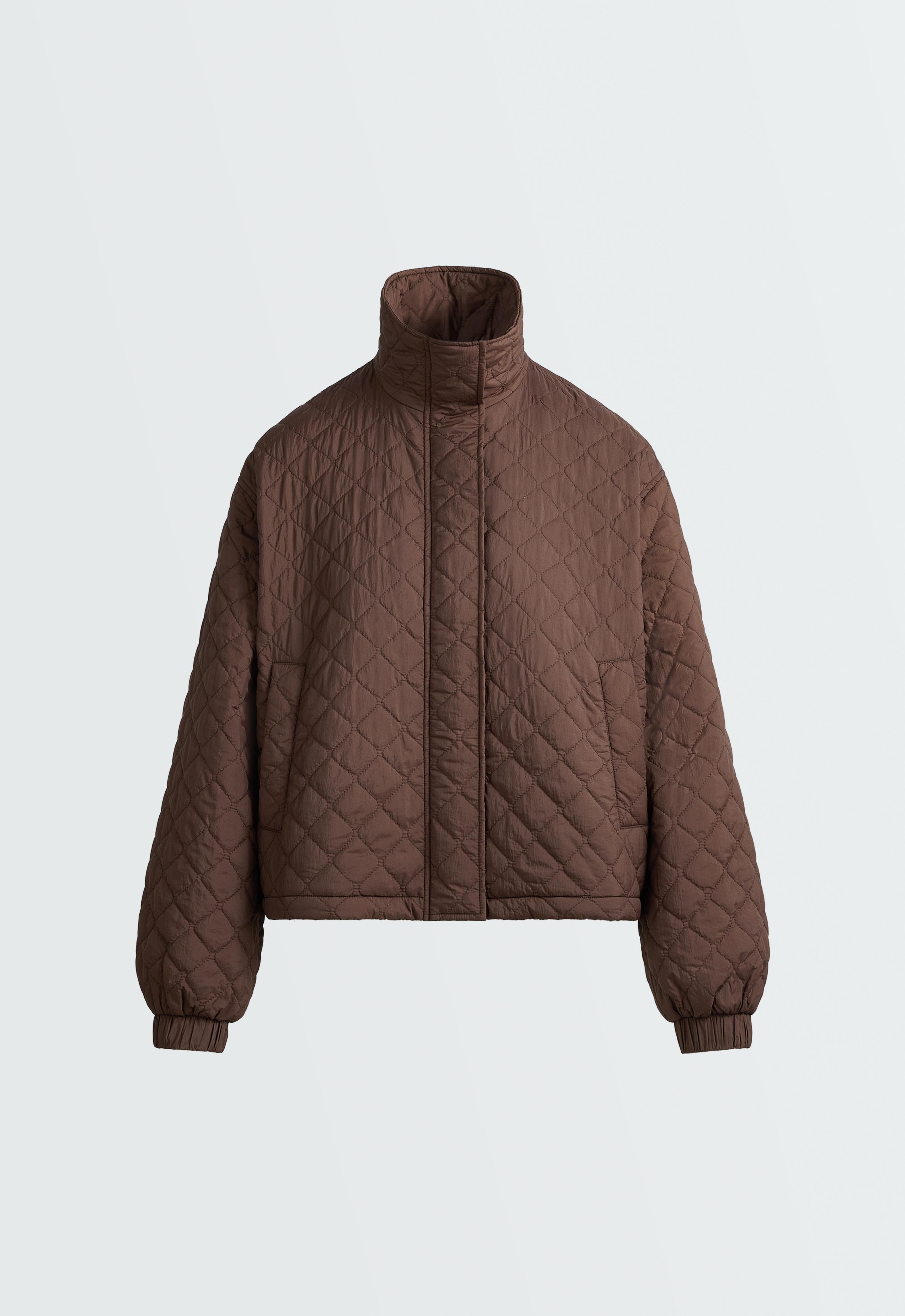 FELLEX® AEROGEL short padded jacket — COCOA