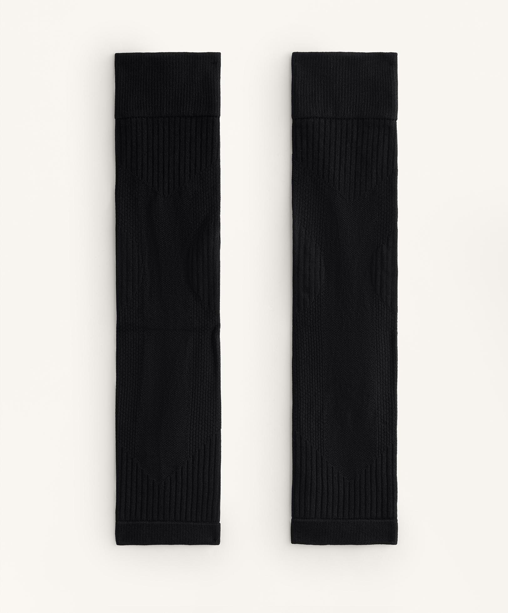 Running arm sleeves — BLACK