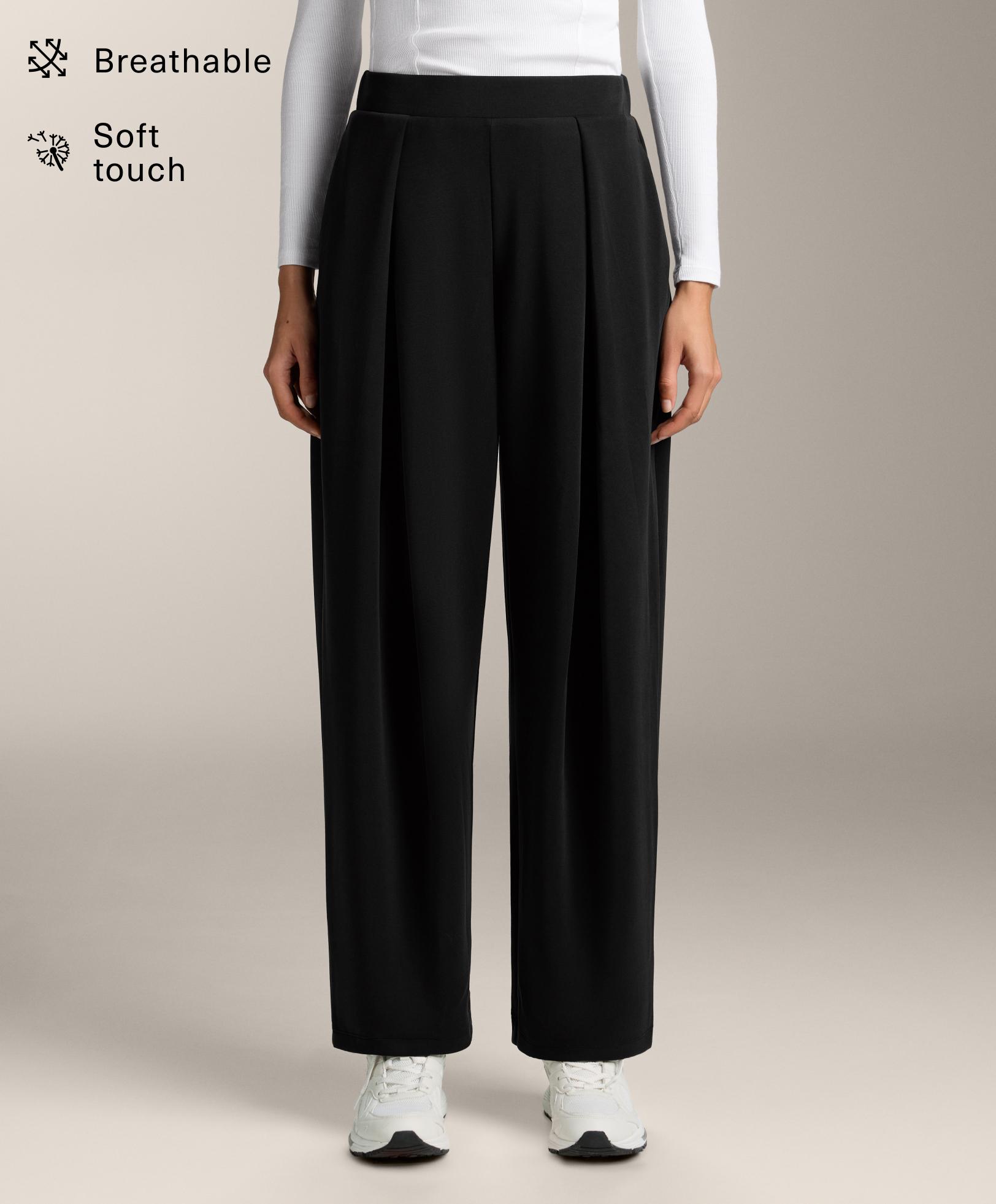 Cocoon Trousers with Soft-Touch Modal - Sale Cocoon Trousers with Soft-Touch Modal - Sale
