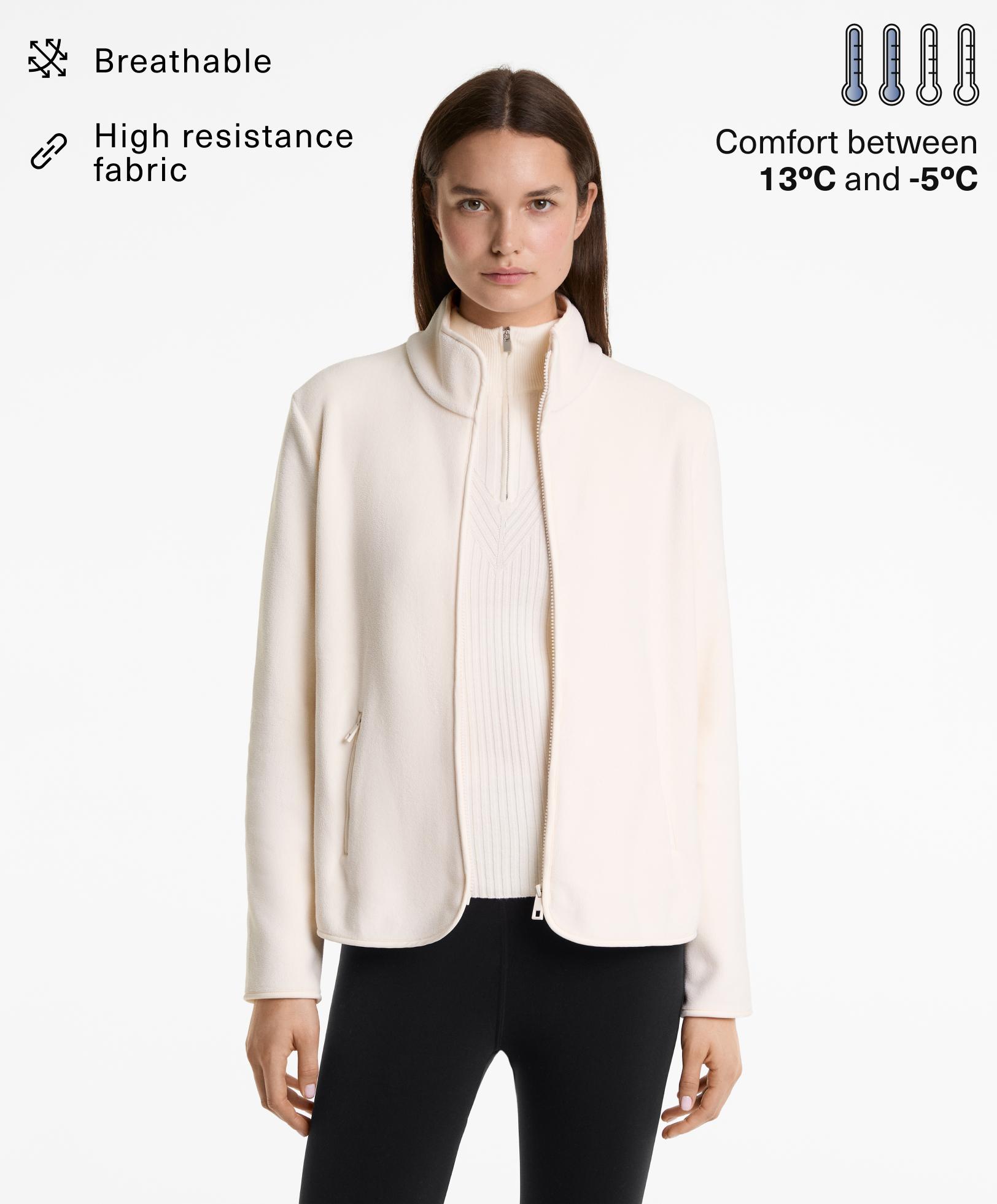 Fitted fleece jacket - Sale