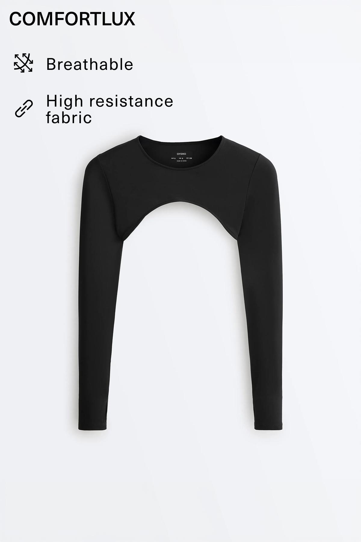 Comfortlux long-sleeved sleeves — BLACK