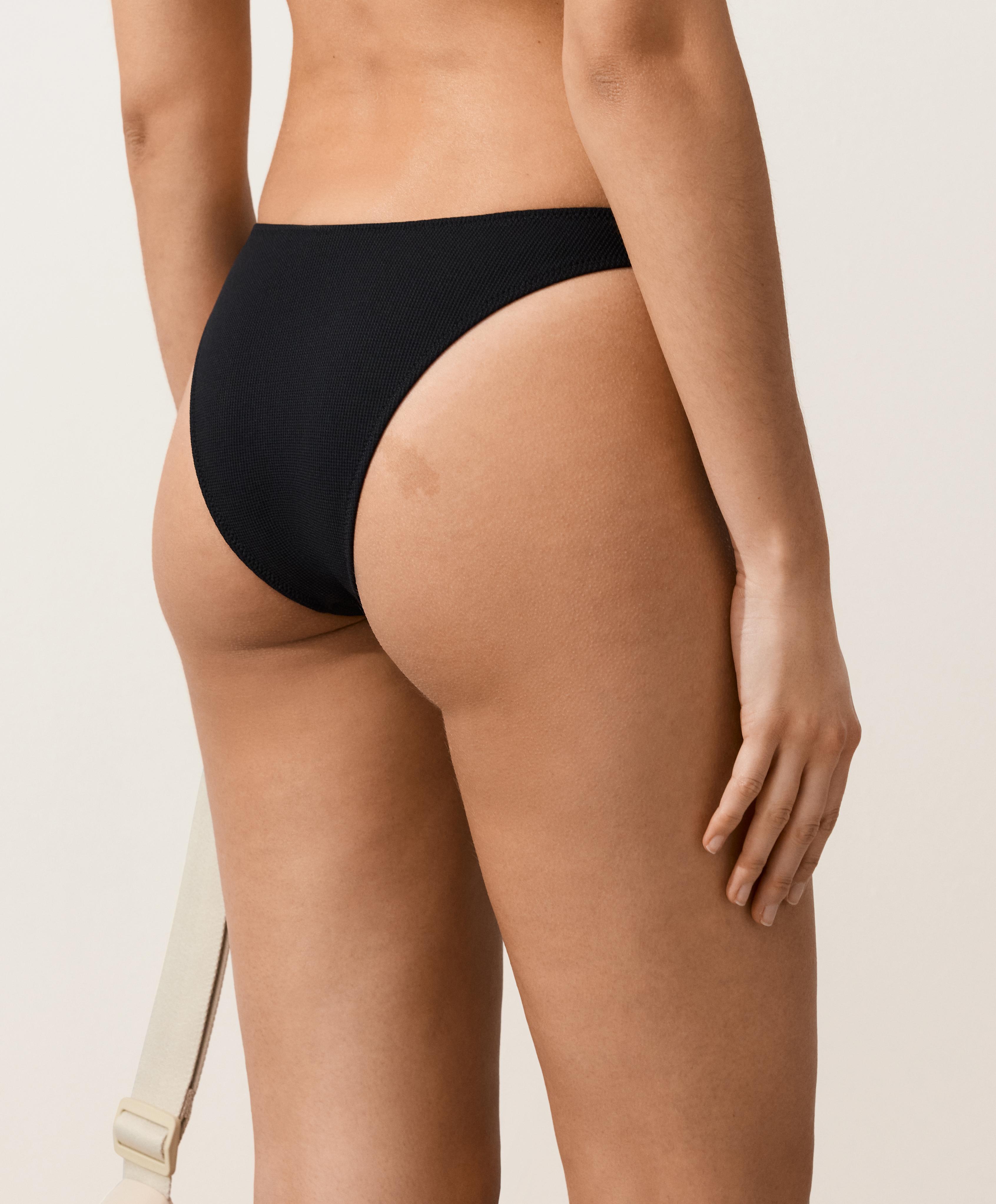 Bikini chilot mediu piqué croială U