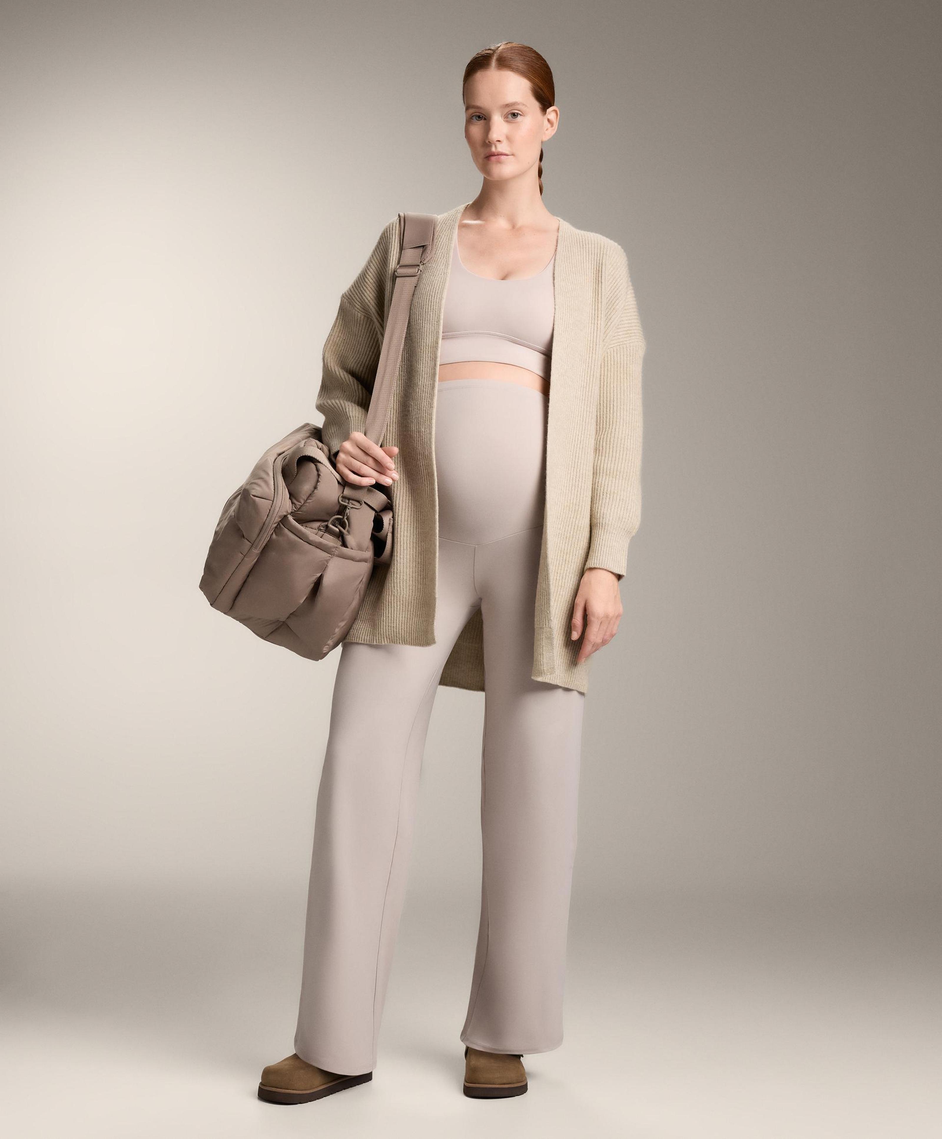 Maxi maternity bag — TOASTED BROWN