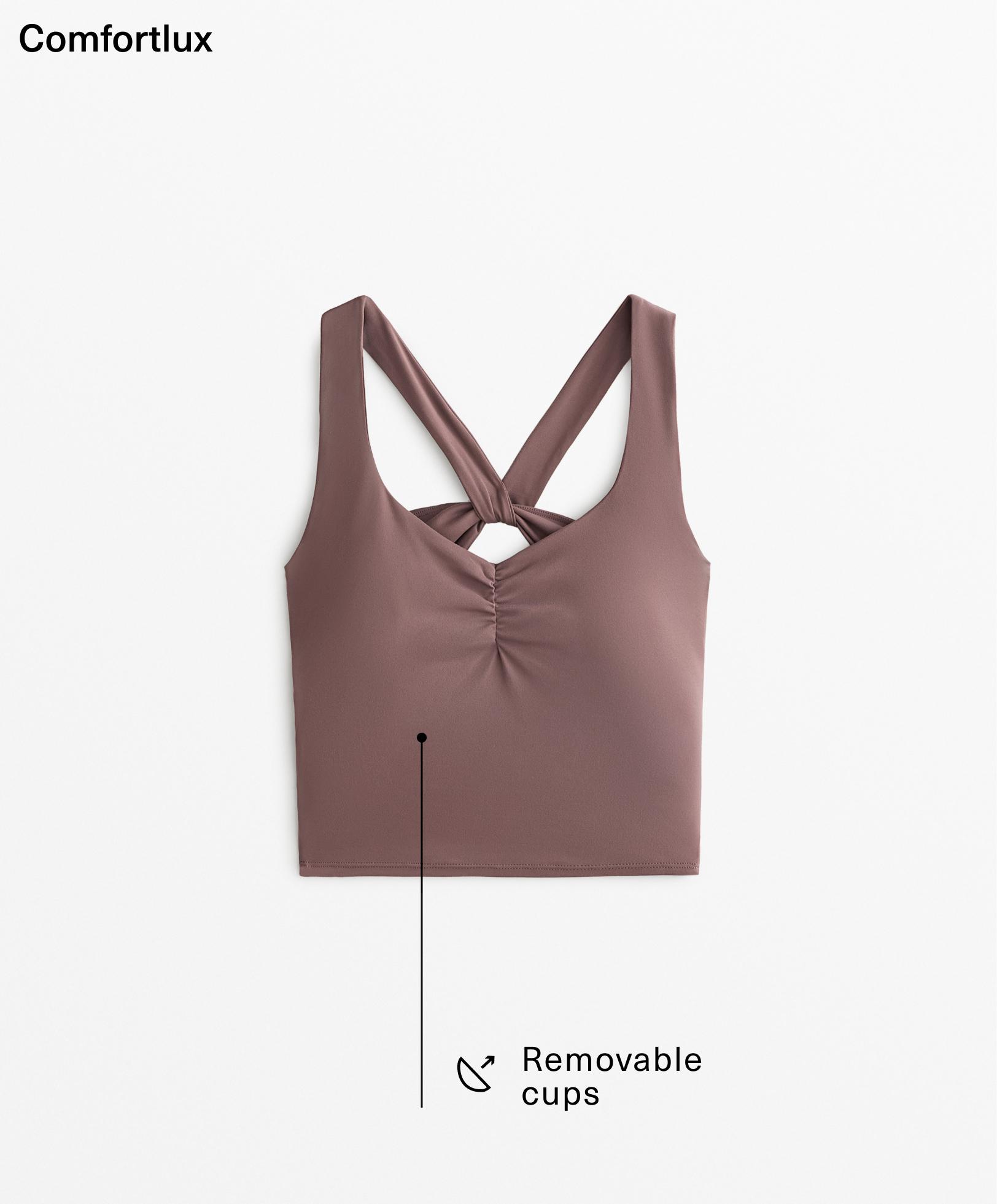 Tank top Comfortlux avec dos croisé