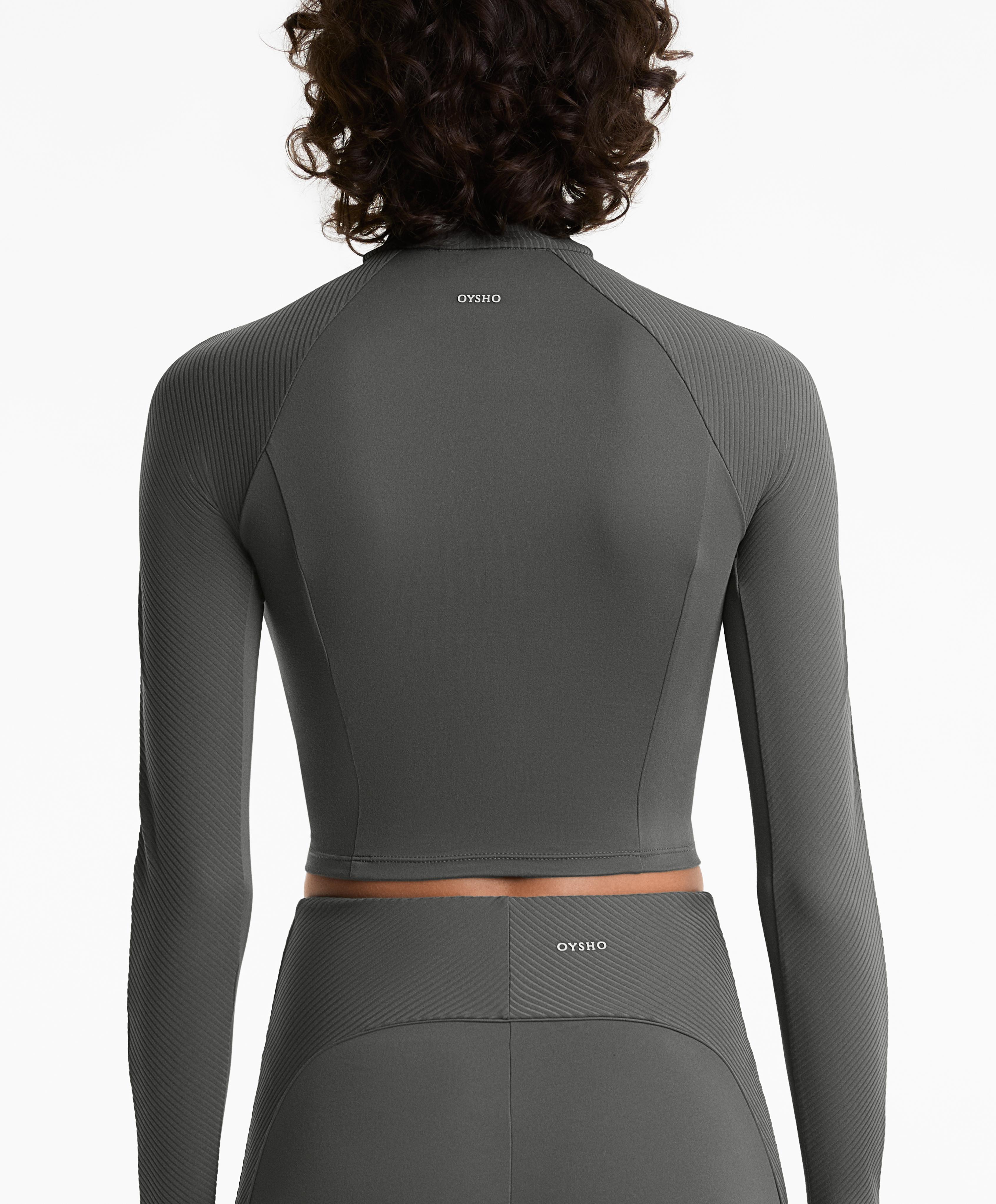 Comfortlux long-sleeve side rib tank top