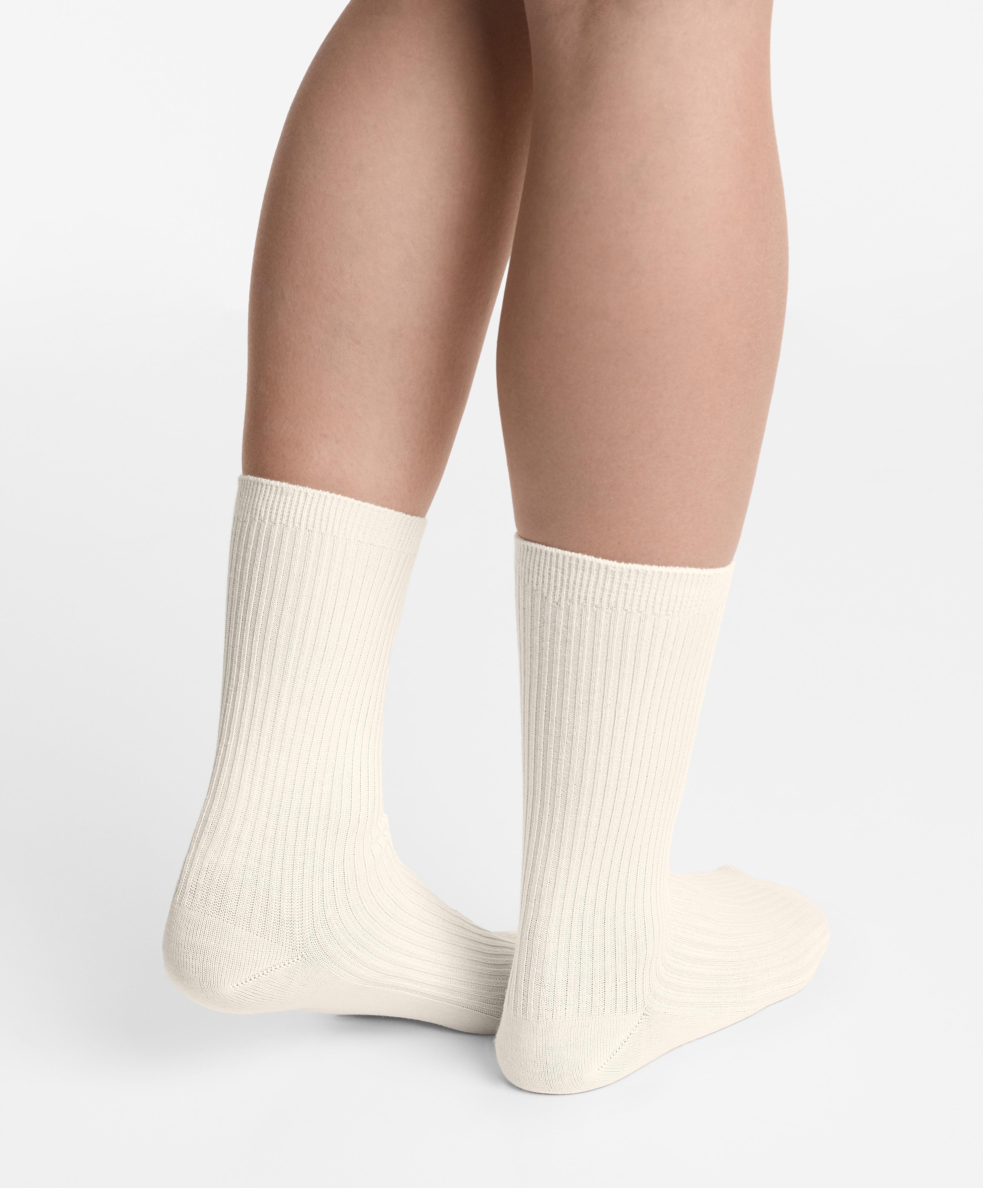 5 pairs of classic socks with cotton — SAND MELANGE