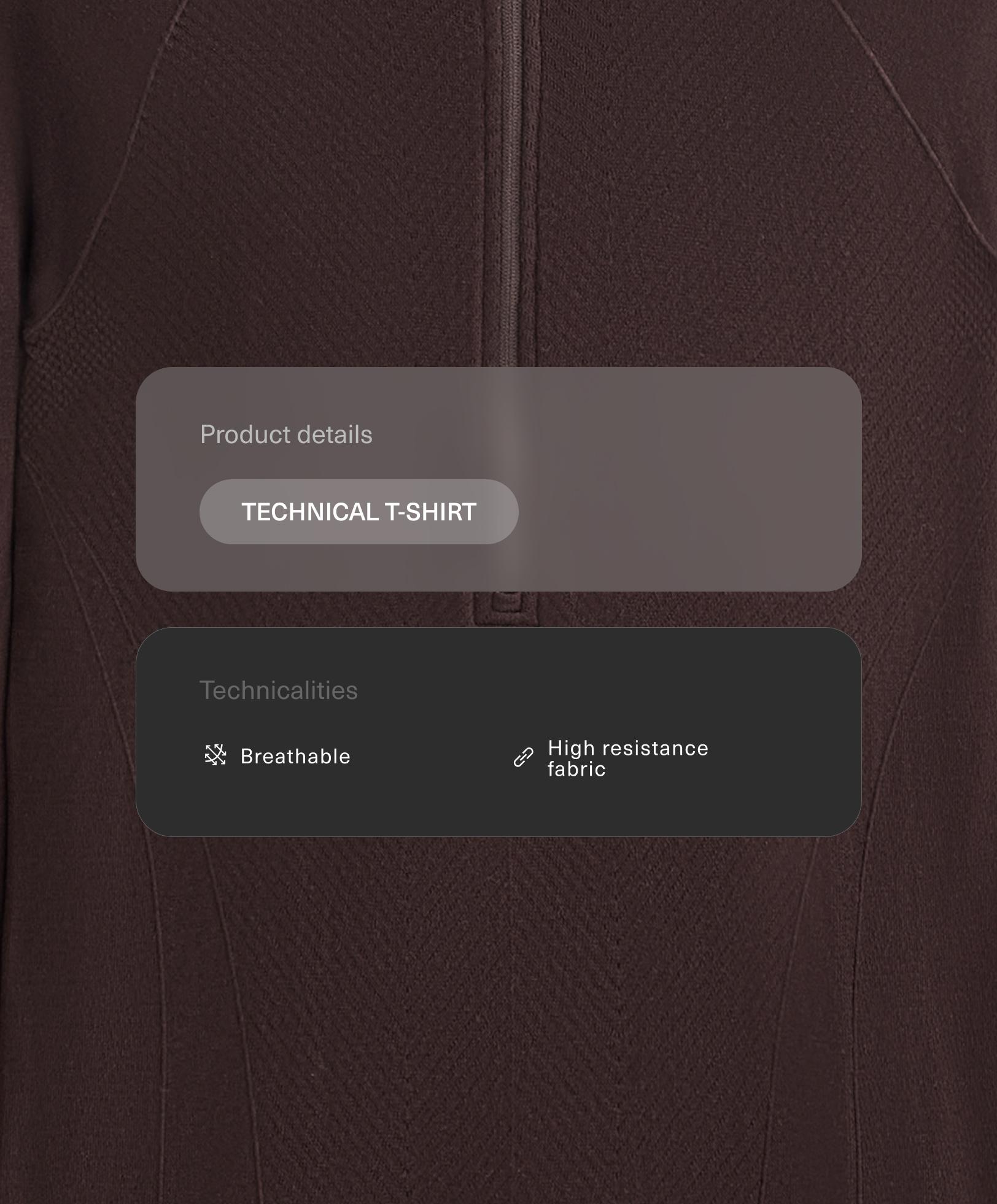 Seamless technical T-shirt - Sale