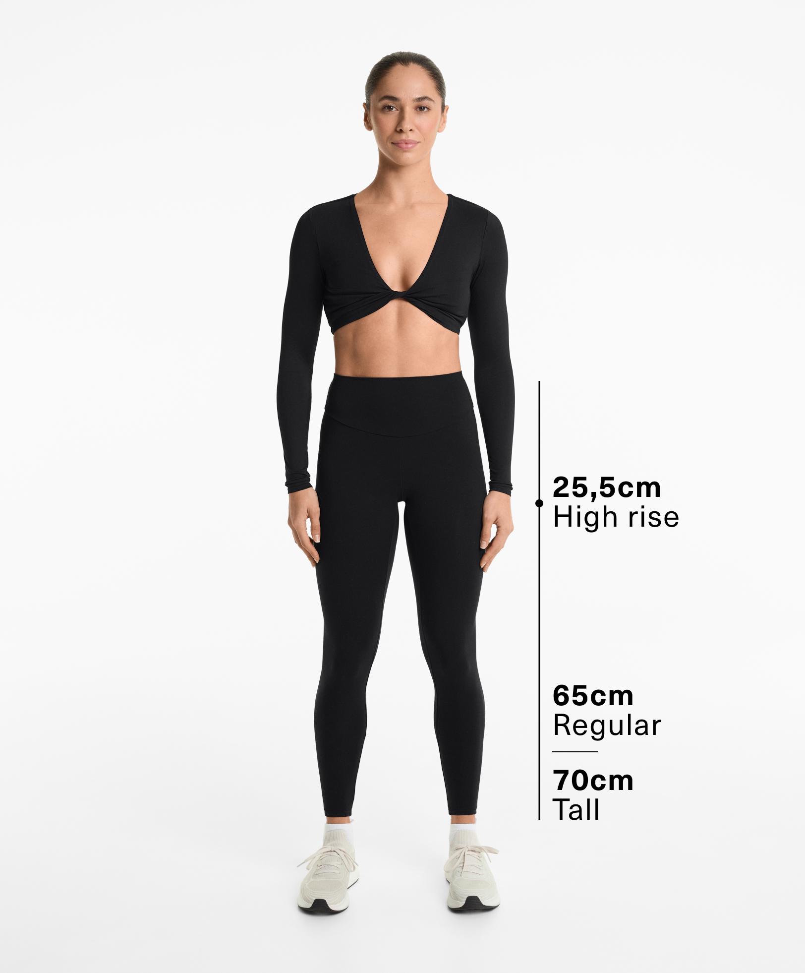 Total look high rise comfortlux negro