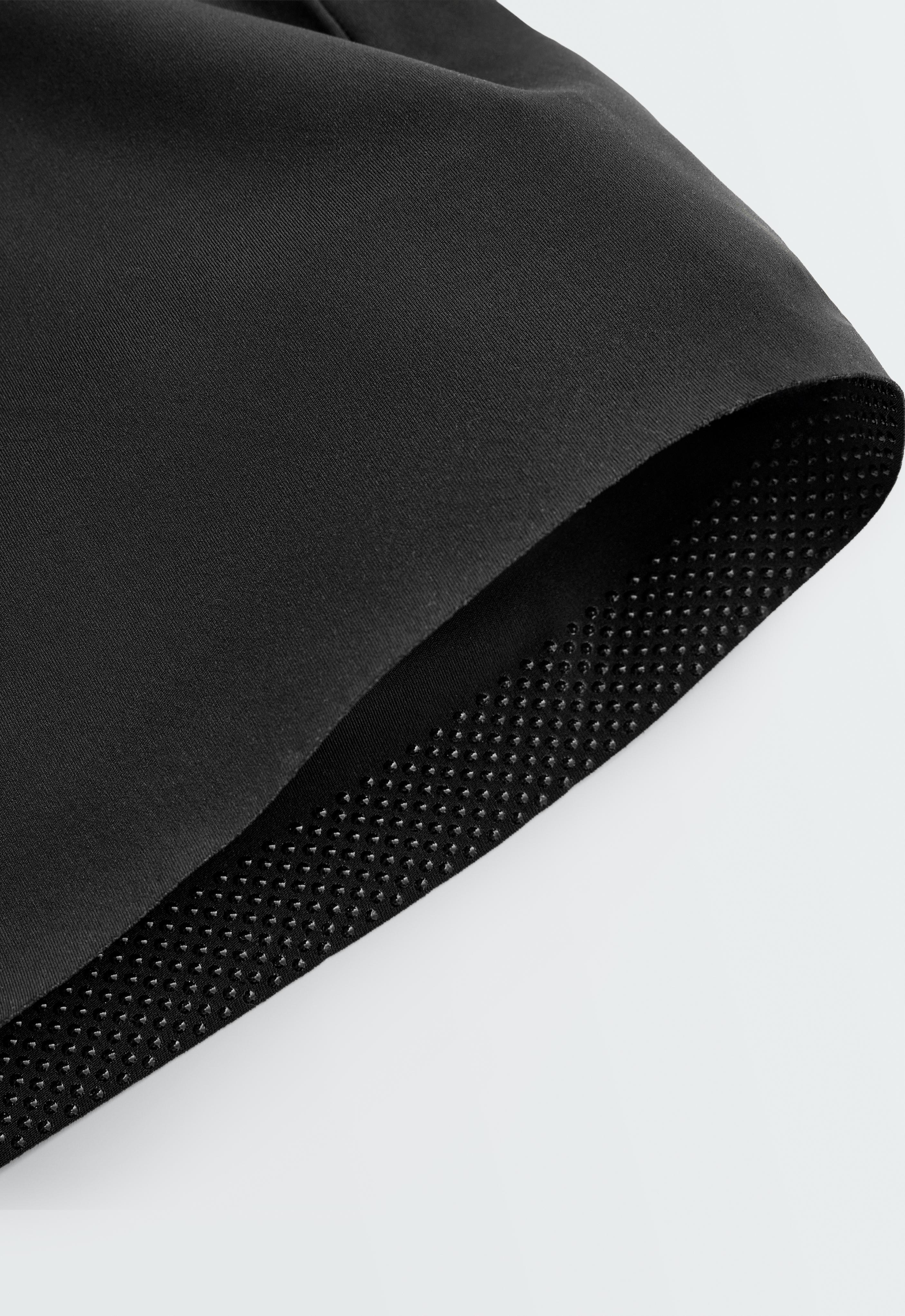High-rise 15cm running cycle leggings — BLACK