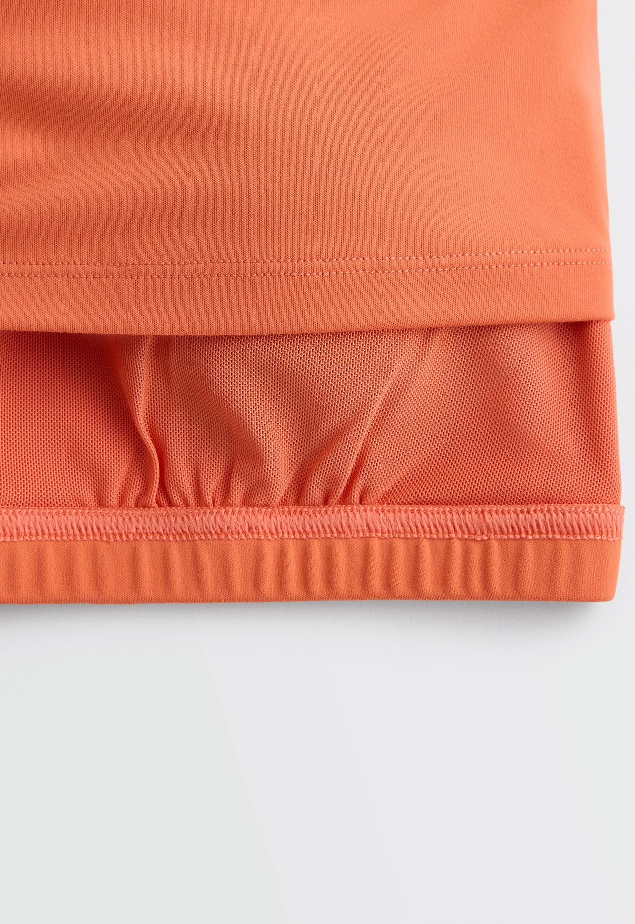 Comfortlux strap tank top with cups — WASHED ORANGE