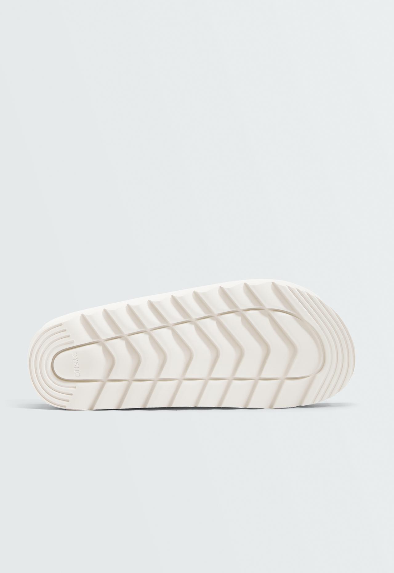 Platform beachwear sandals — WHITE