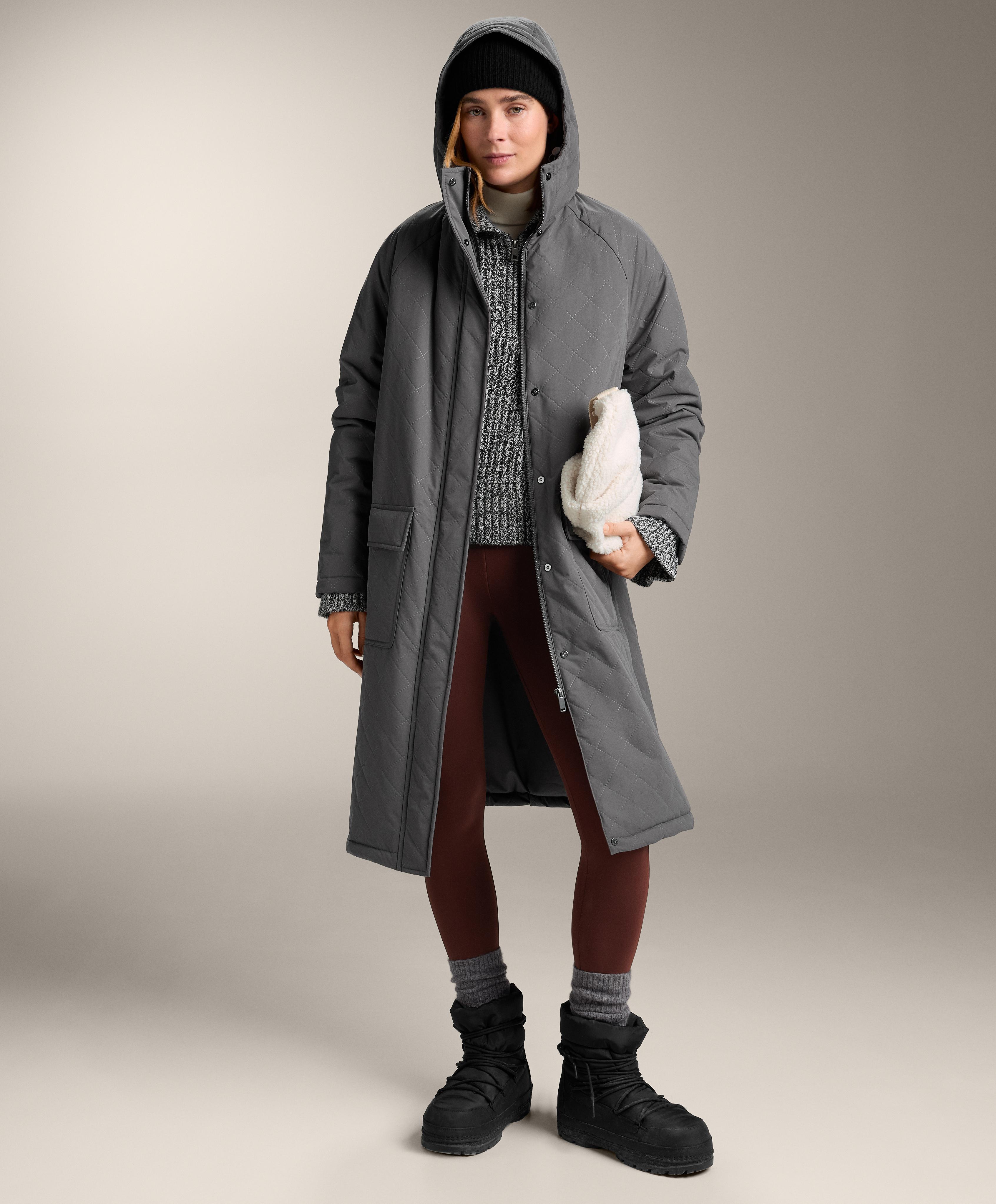 Half-zip twisted knit jumper