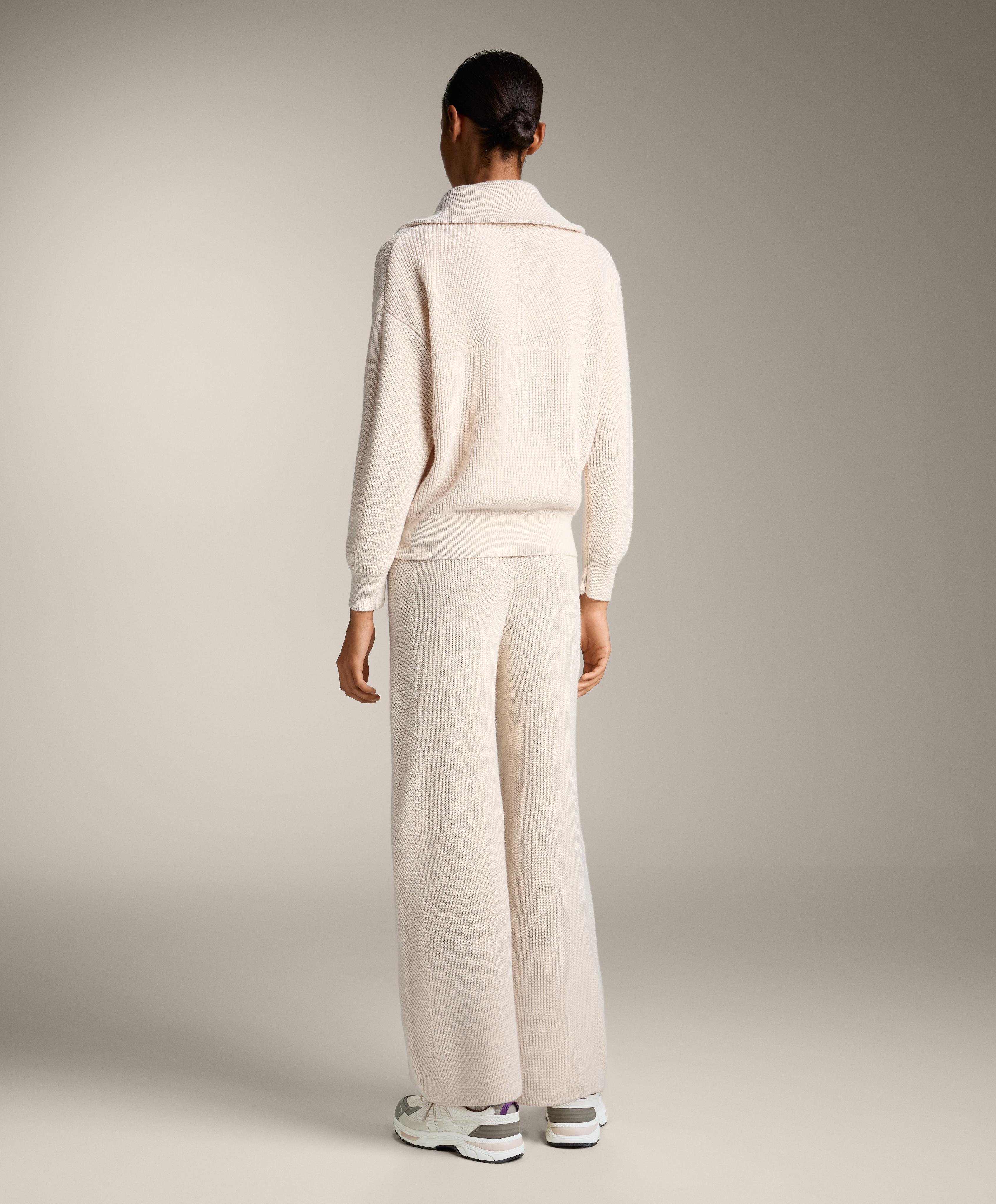 Total look плетени прав необработен