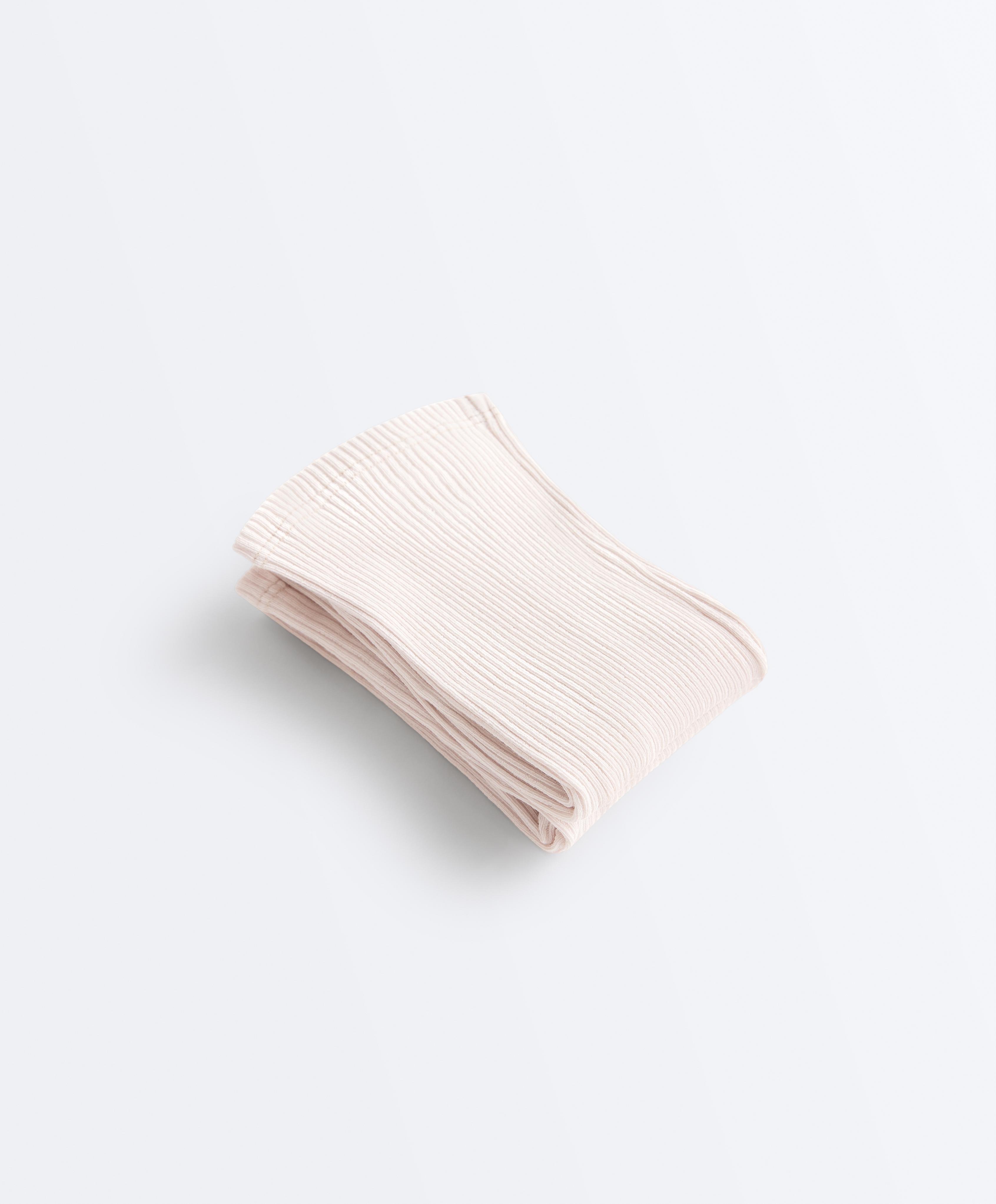 Modal blend legwarmers — ECRU