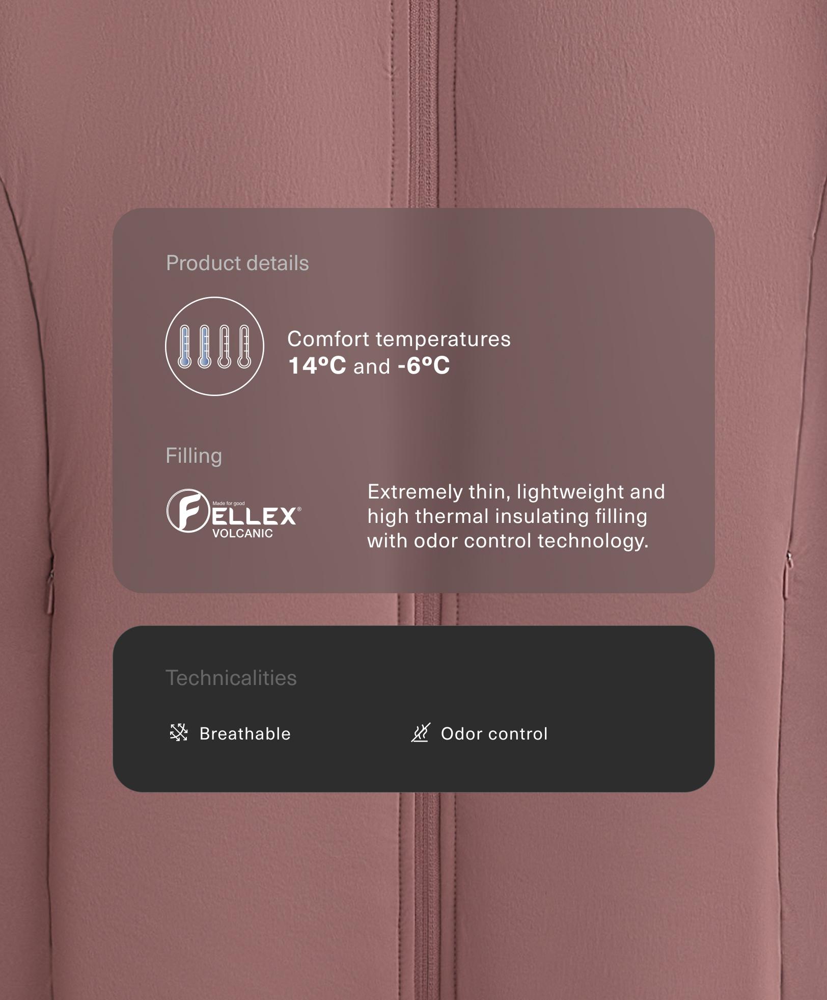 FELLEX® Volcanic technical padded jacket FELLEX® Volcanic technical padded jacket