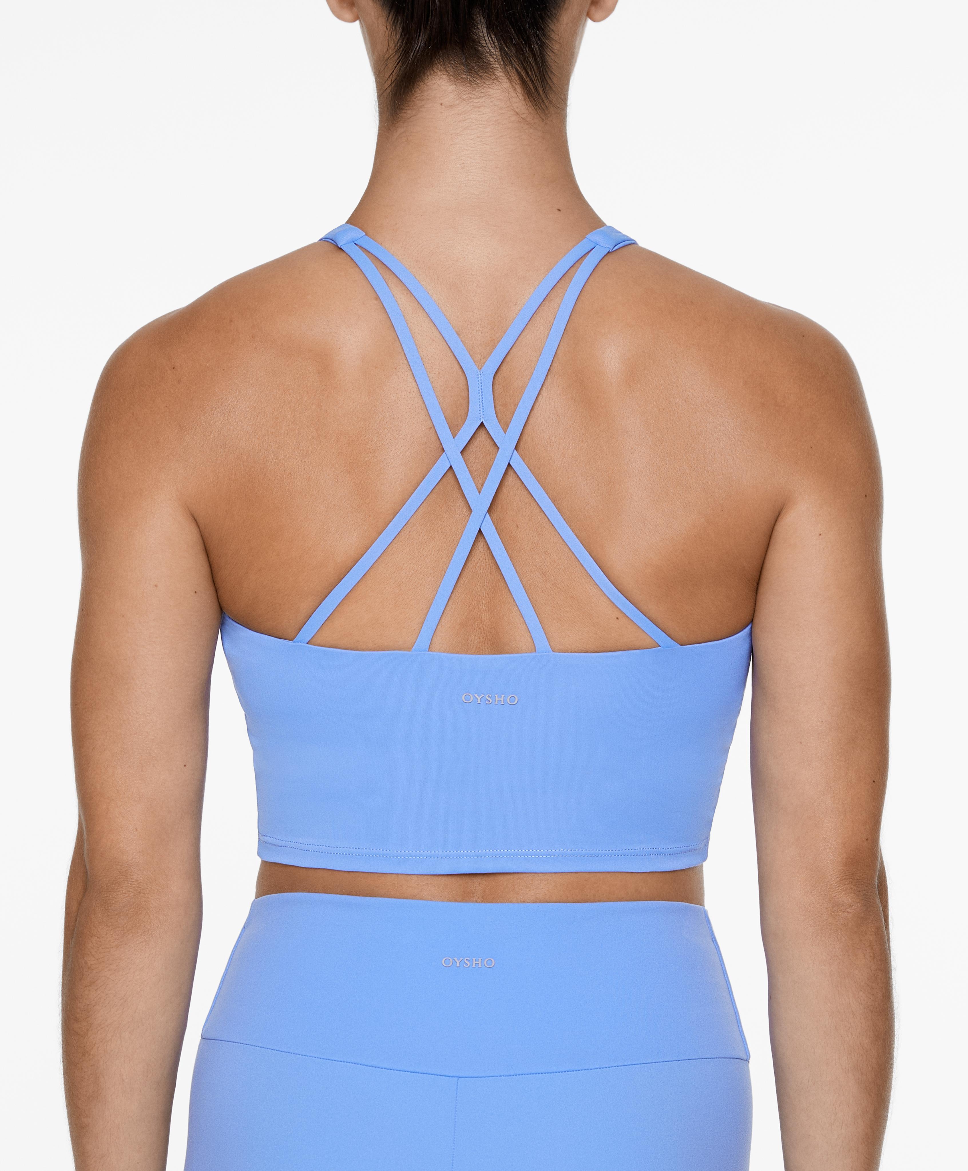 Comfortlux strap tank top with cups