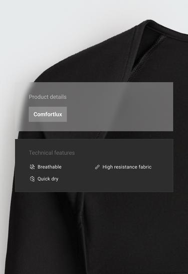 Comfortlux sleeves, long sleeve — BLACK 2