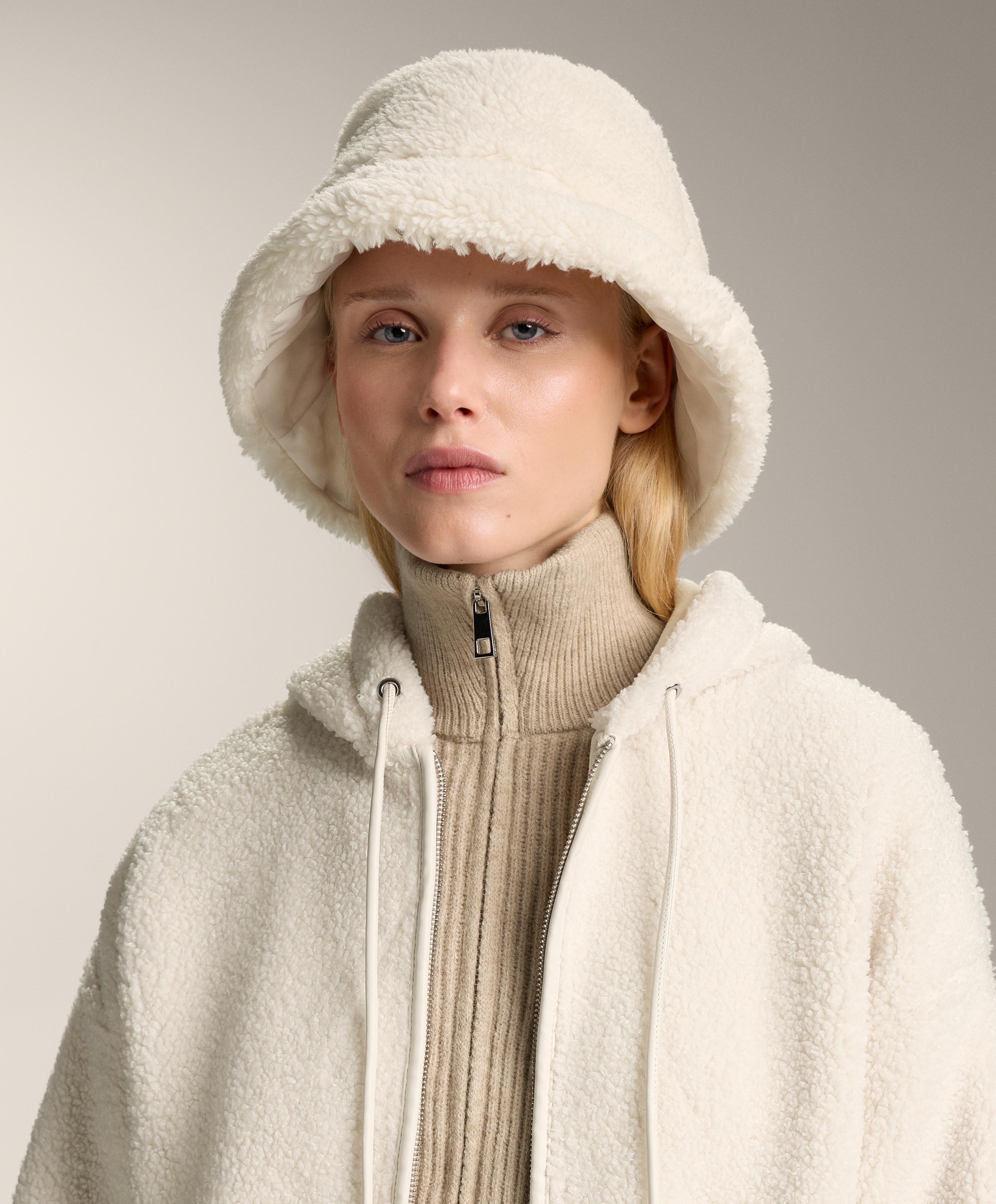 Bonnet de pêcheur effet peau de mouton