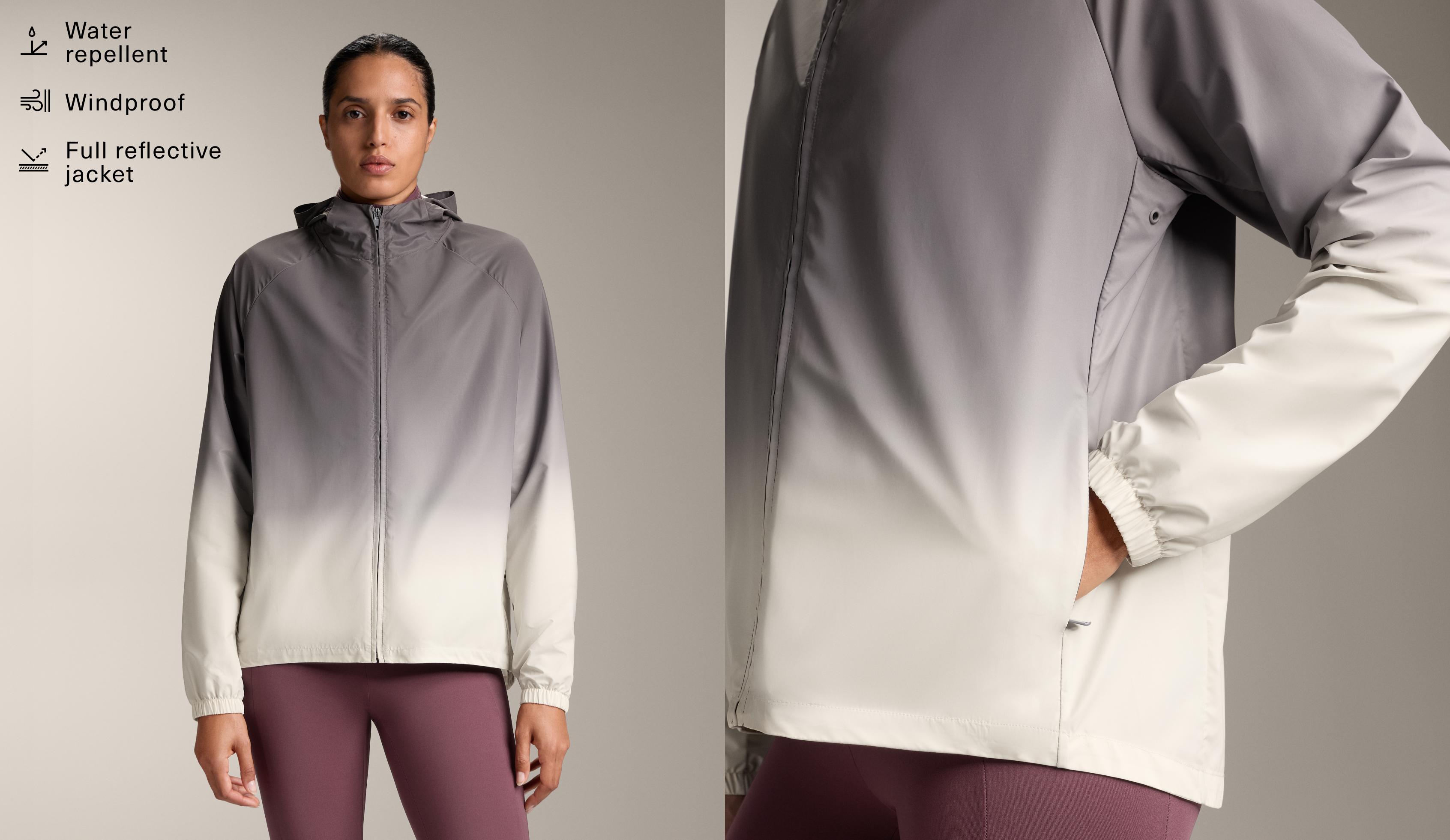 جاكيت خفيف عاكس صاد للماء جاكيت خفيف عاكس صاد للماء