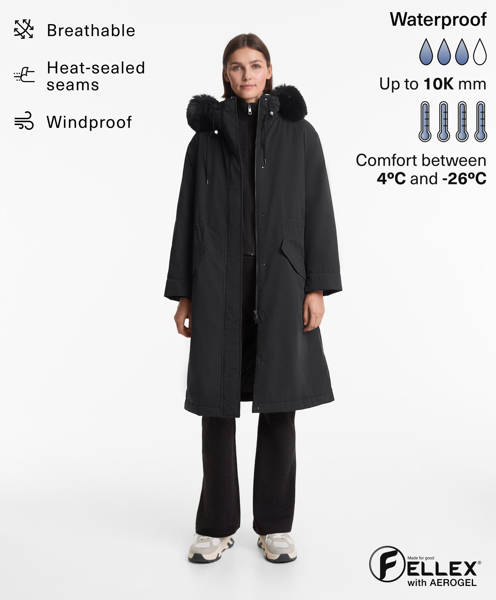 FELLEX® AEROGEL 10K waterproof long padded jacket - Sale