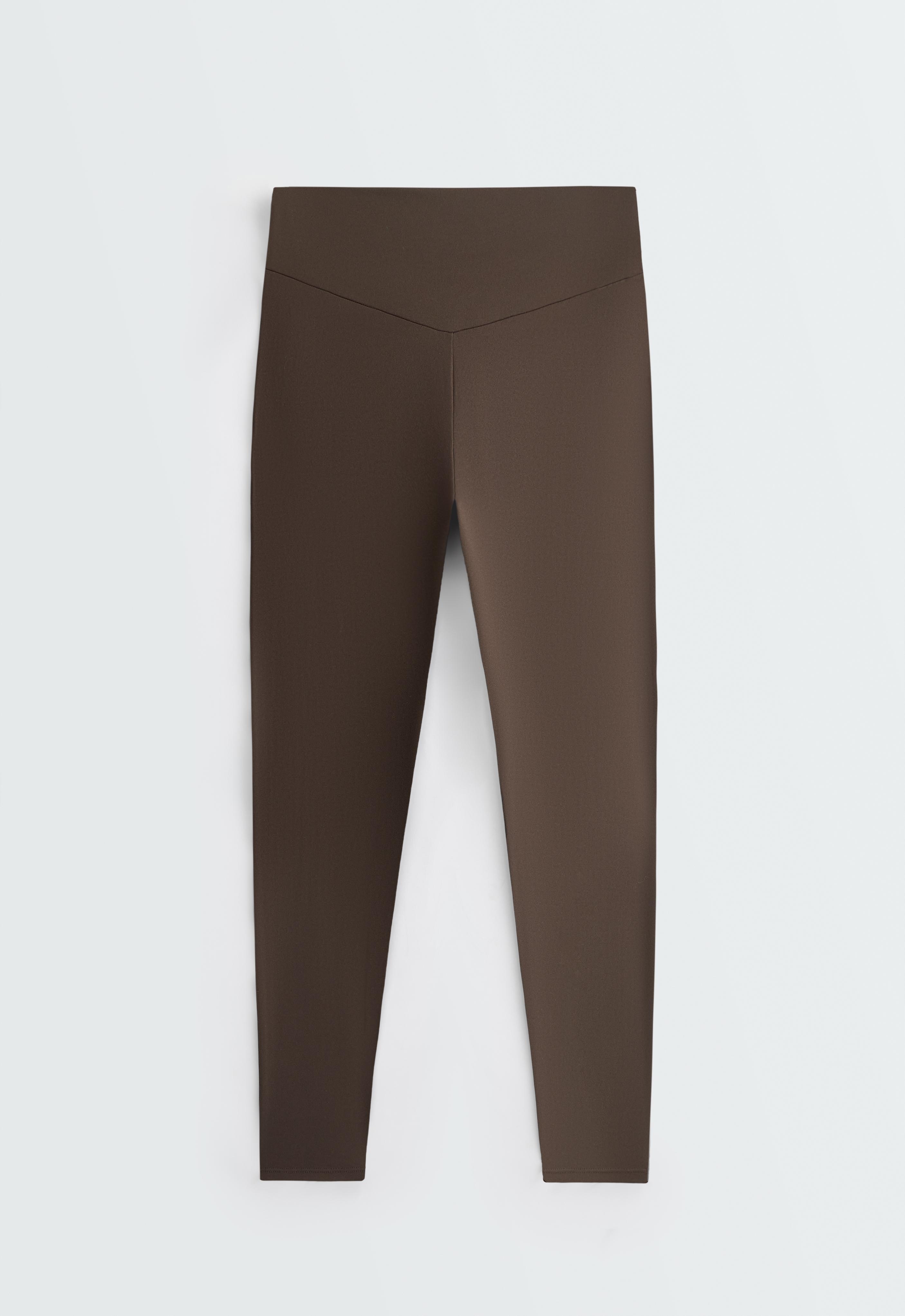 Comfortlux high-waisted ankle-length leggings