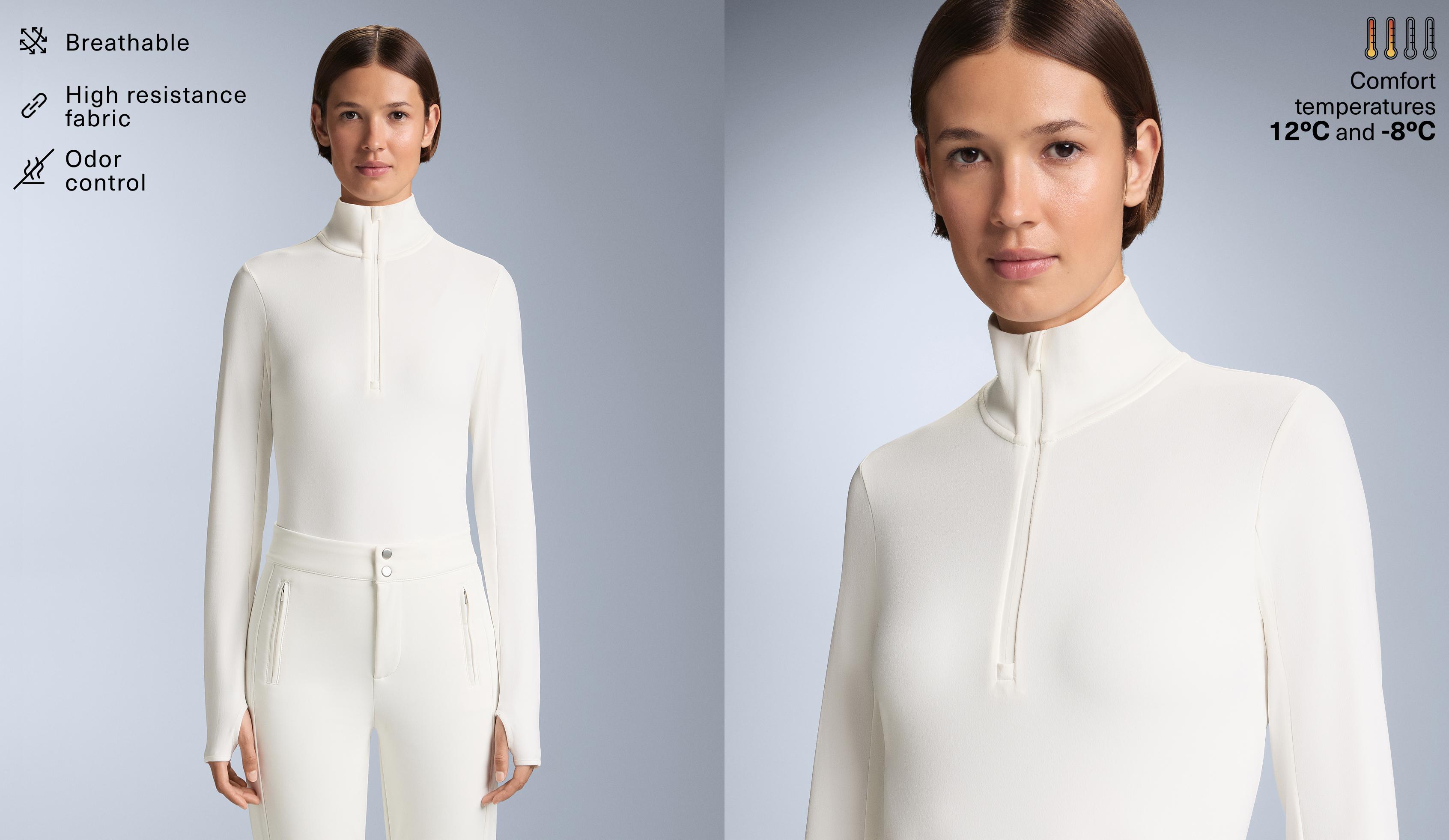 Thermal base layer half-zip top Thermal base layer half-zip top