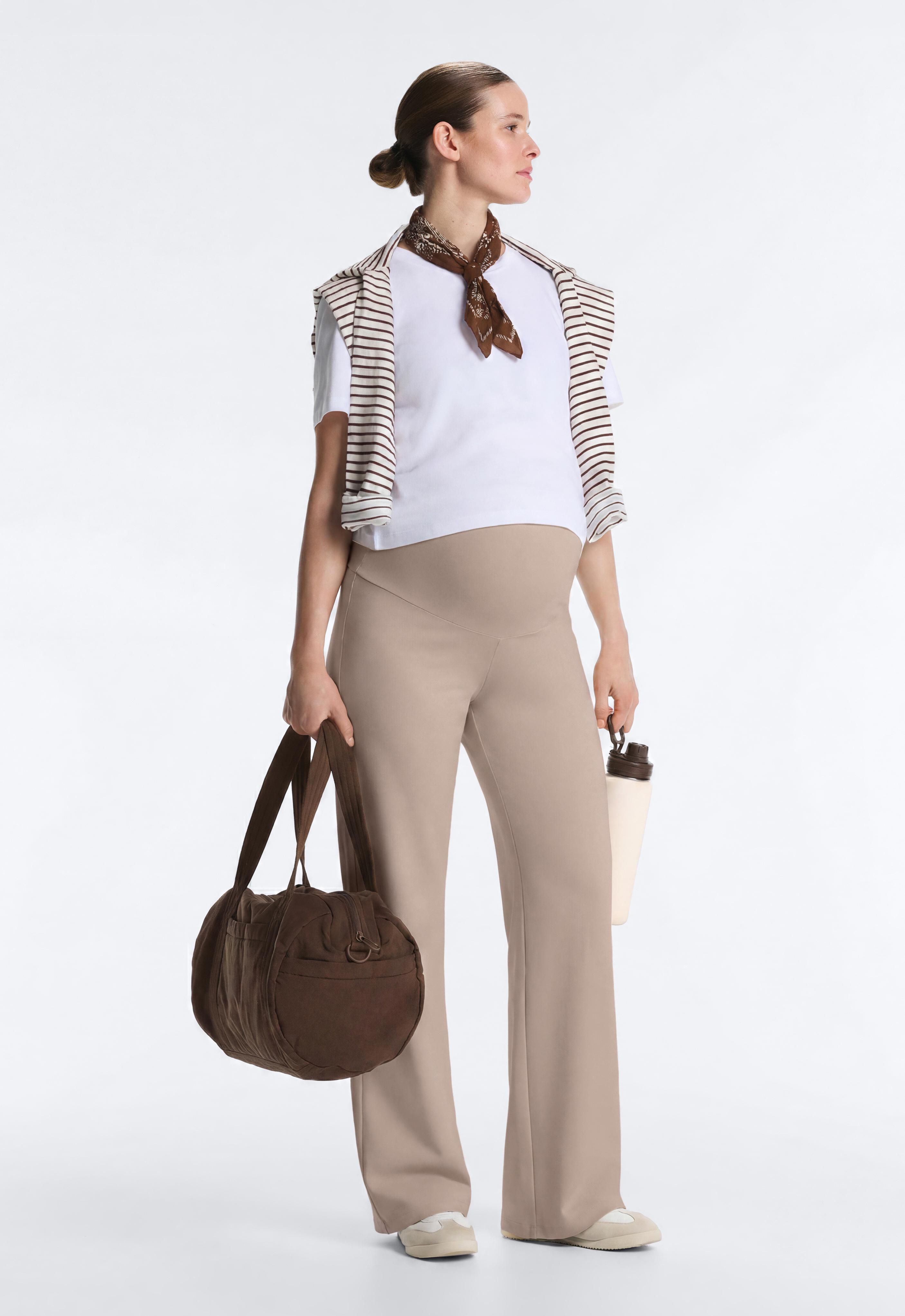 Comfortlux maternity straight-leg trousers