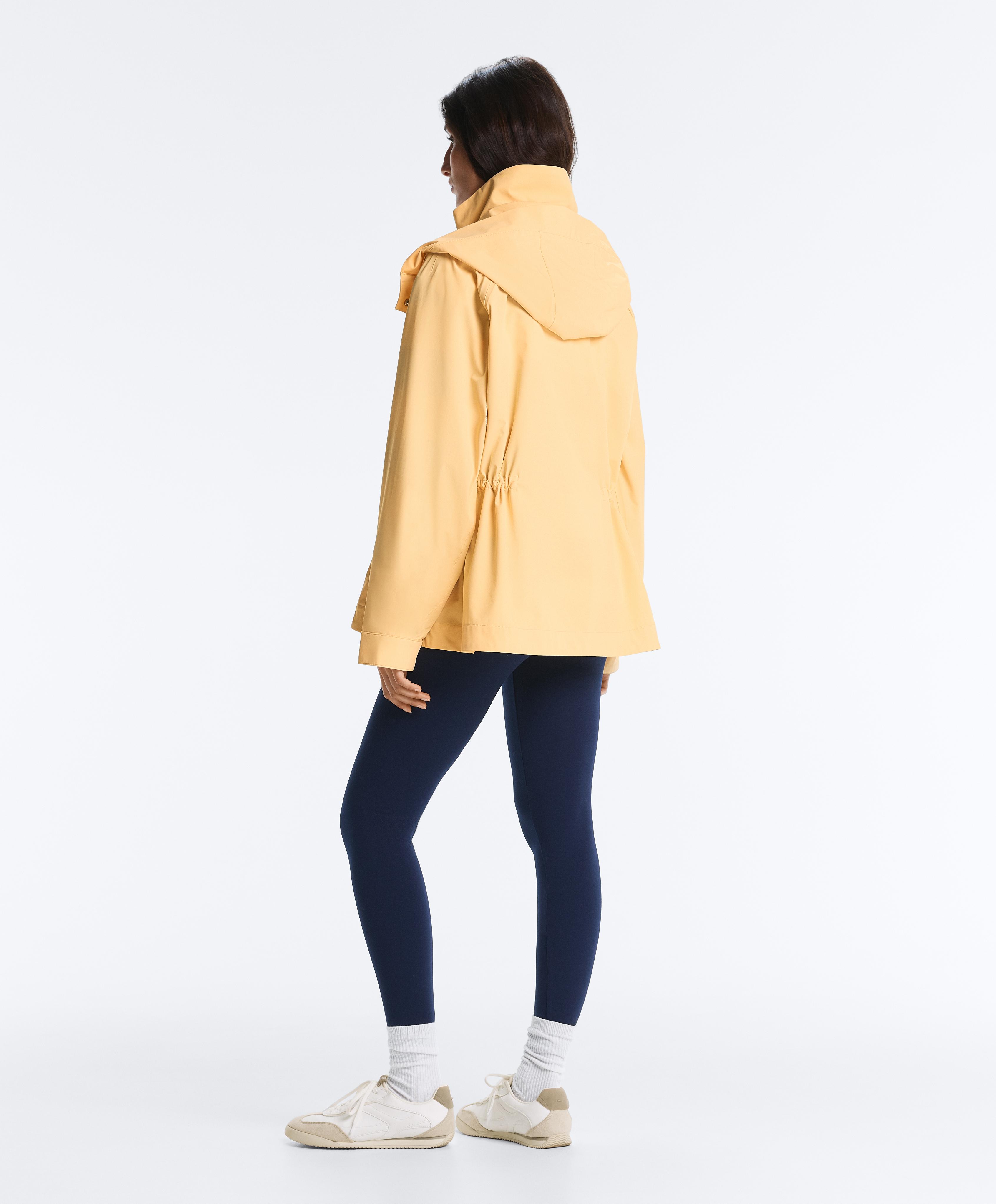 Extra lightweight 10k waterproof jacket — PALE YELLOW