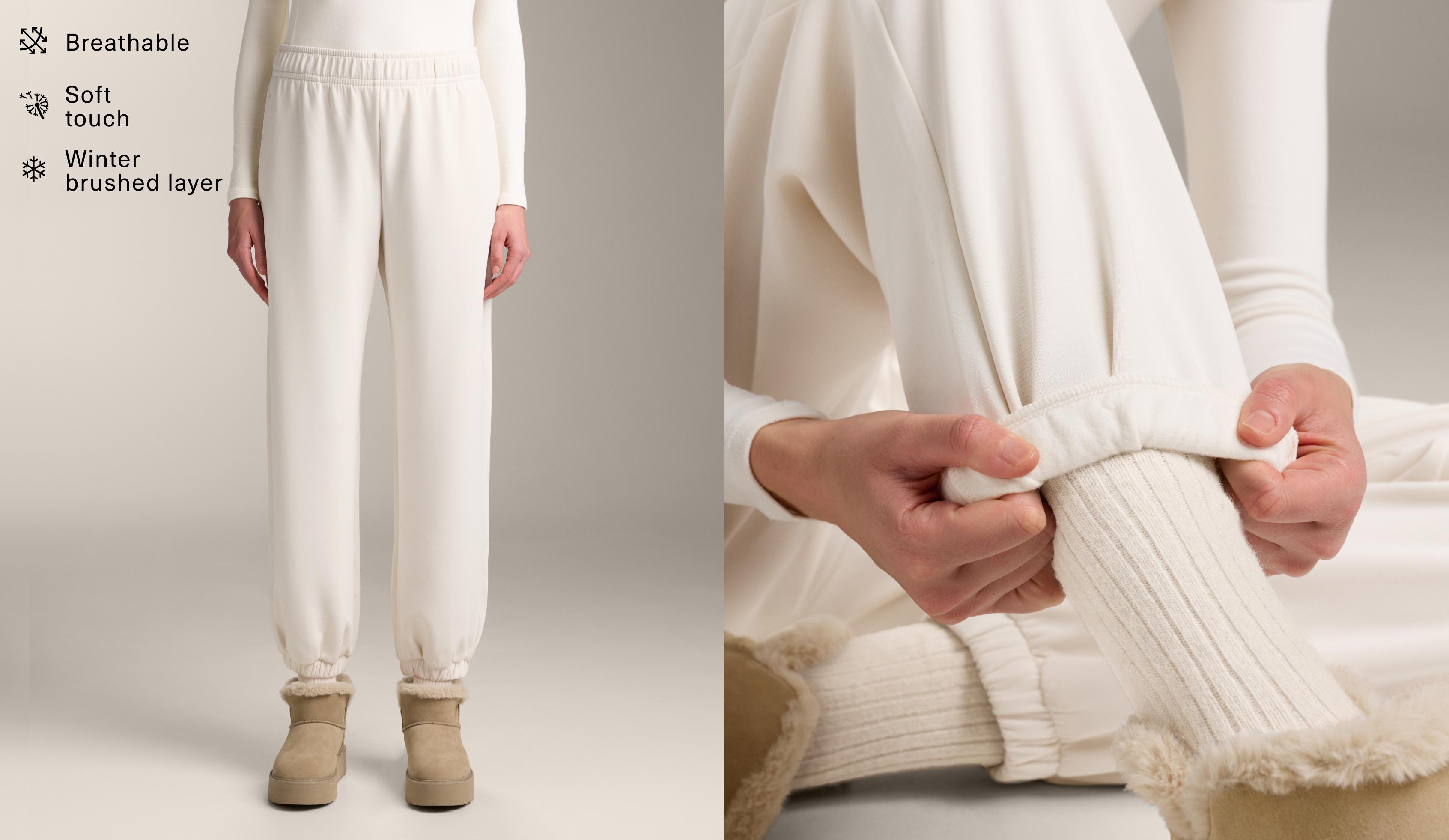 Brushed modal joggers Brushed modal joggers