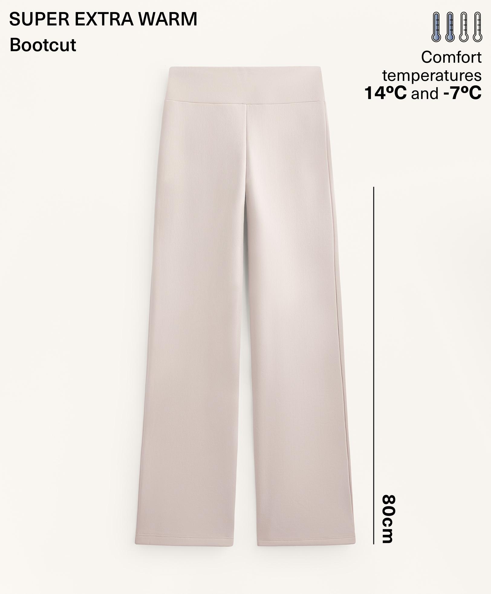 Pantalon bootcut seamless high rise super extra Warm Pantalon bootcut seamless high rise super extra Warm