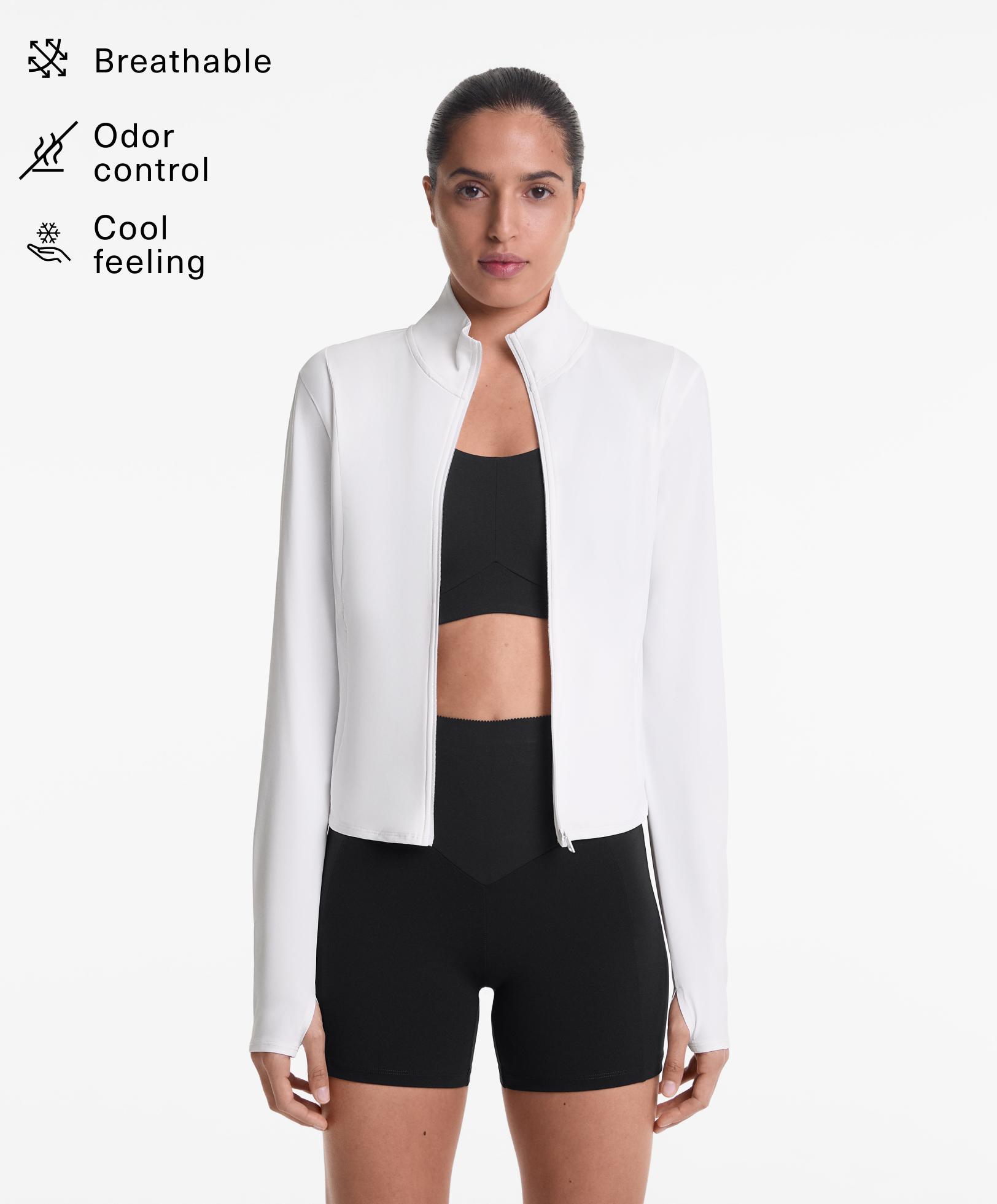 Cold-touch technical jacket