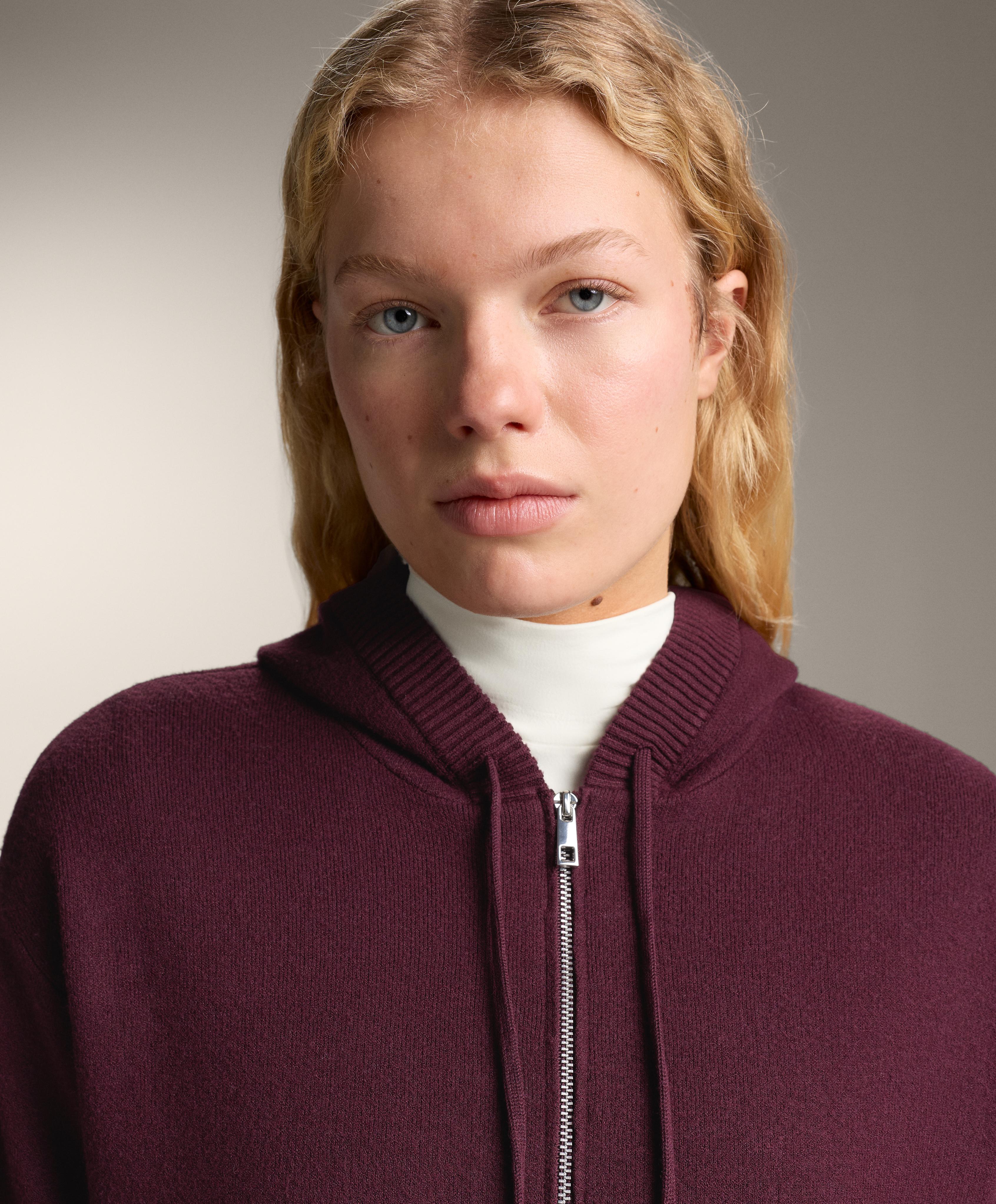 Hooded knit jacket - Sale Hooded knit jacket - Sale